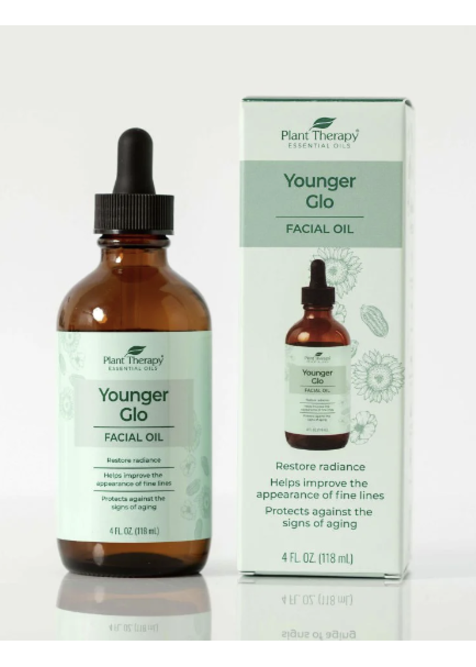 Plant Therapy Younger Glow Facial Oil 4oz