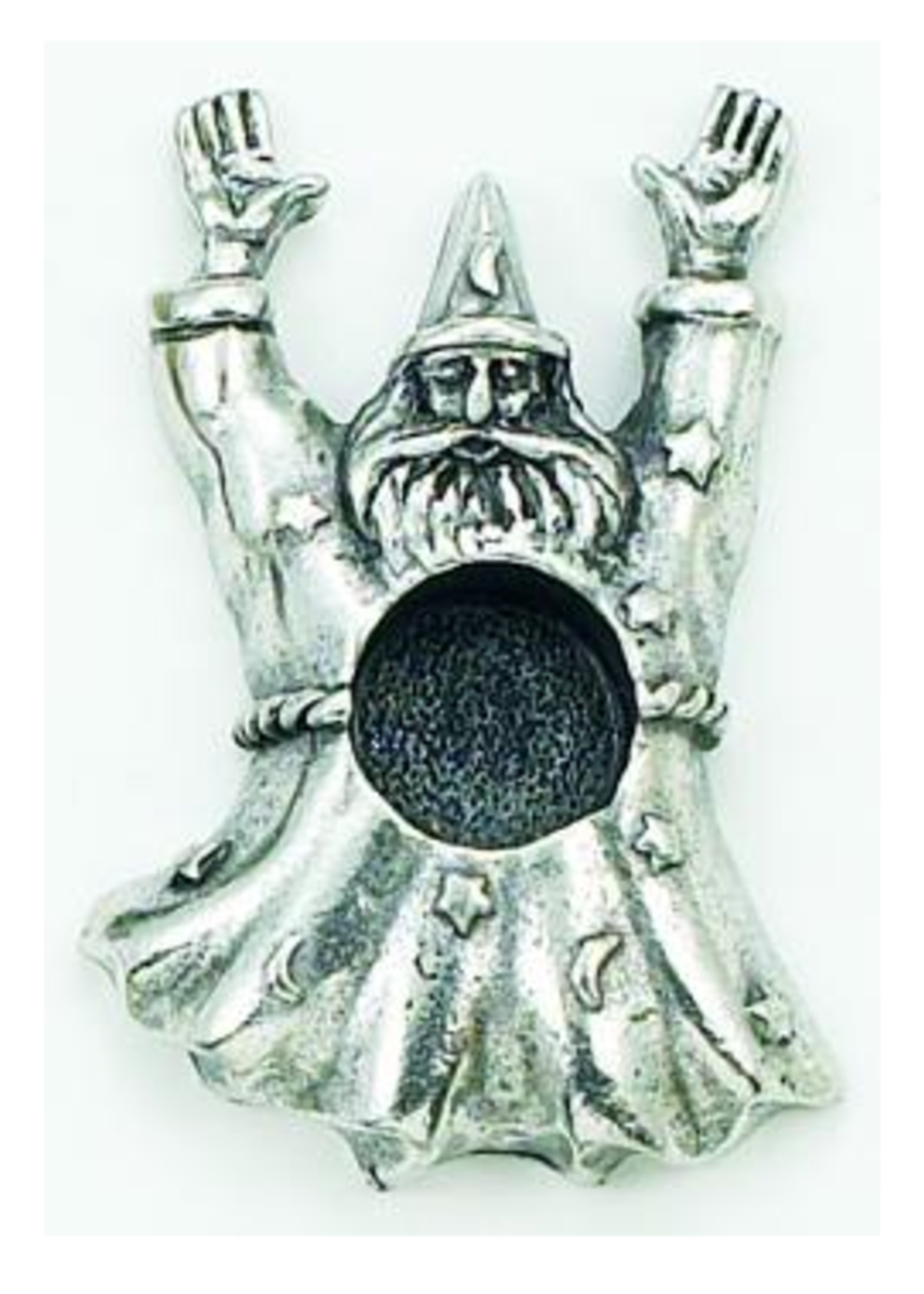 Spell Candle Holders -Pewter