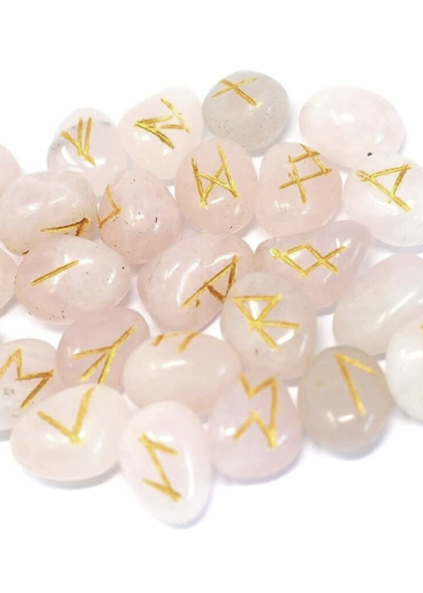 Rose Quartz Rune Set
