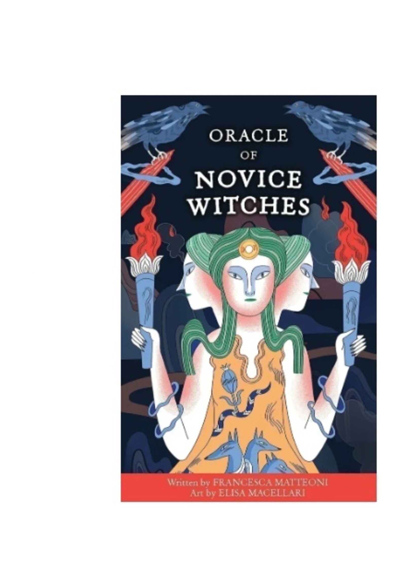 Oracle of Novice Witches 50-Card Deck & Book