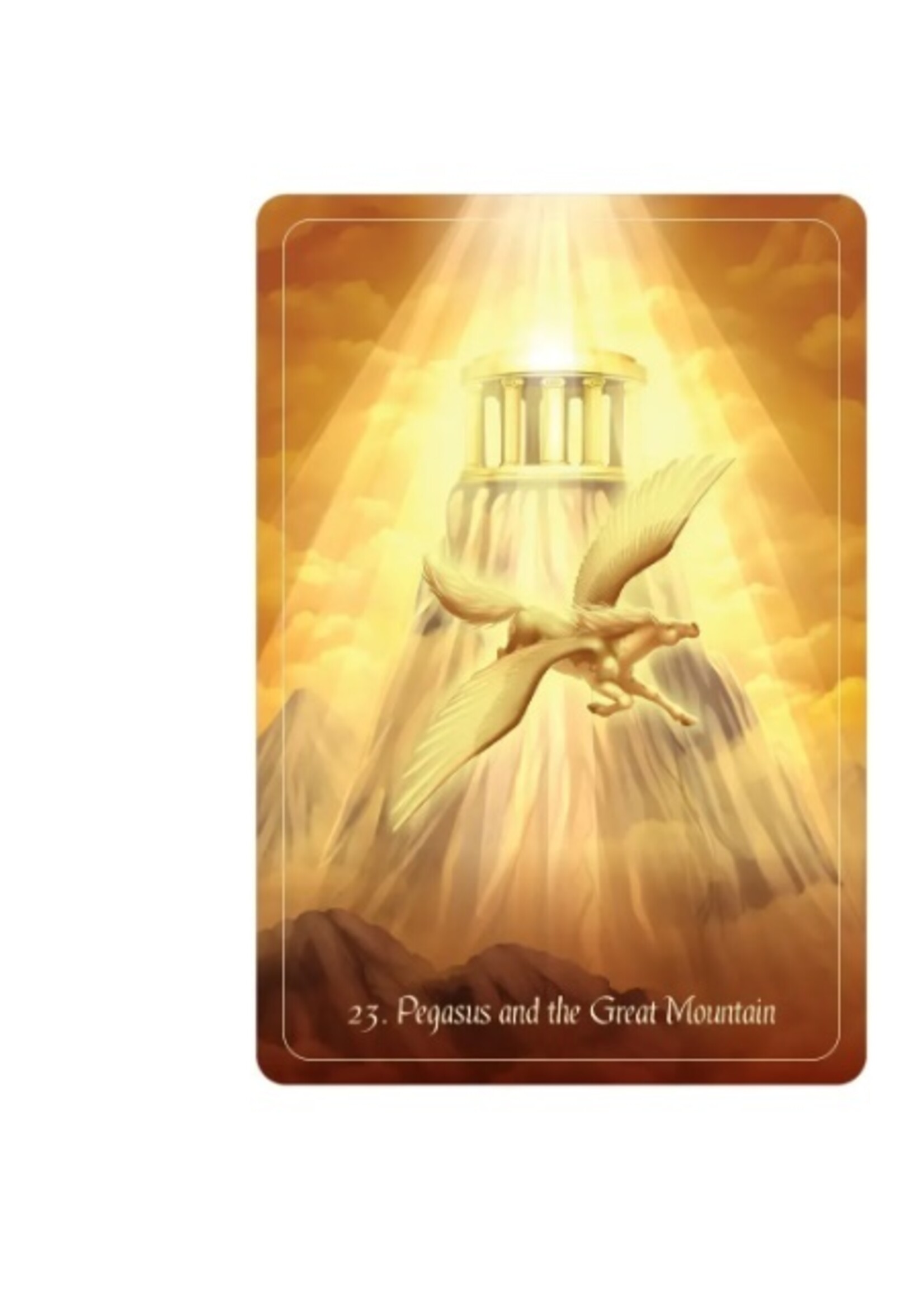 Pegasus Oracle 30-Card Deck & Book