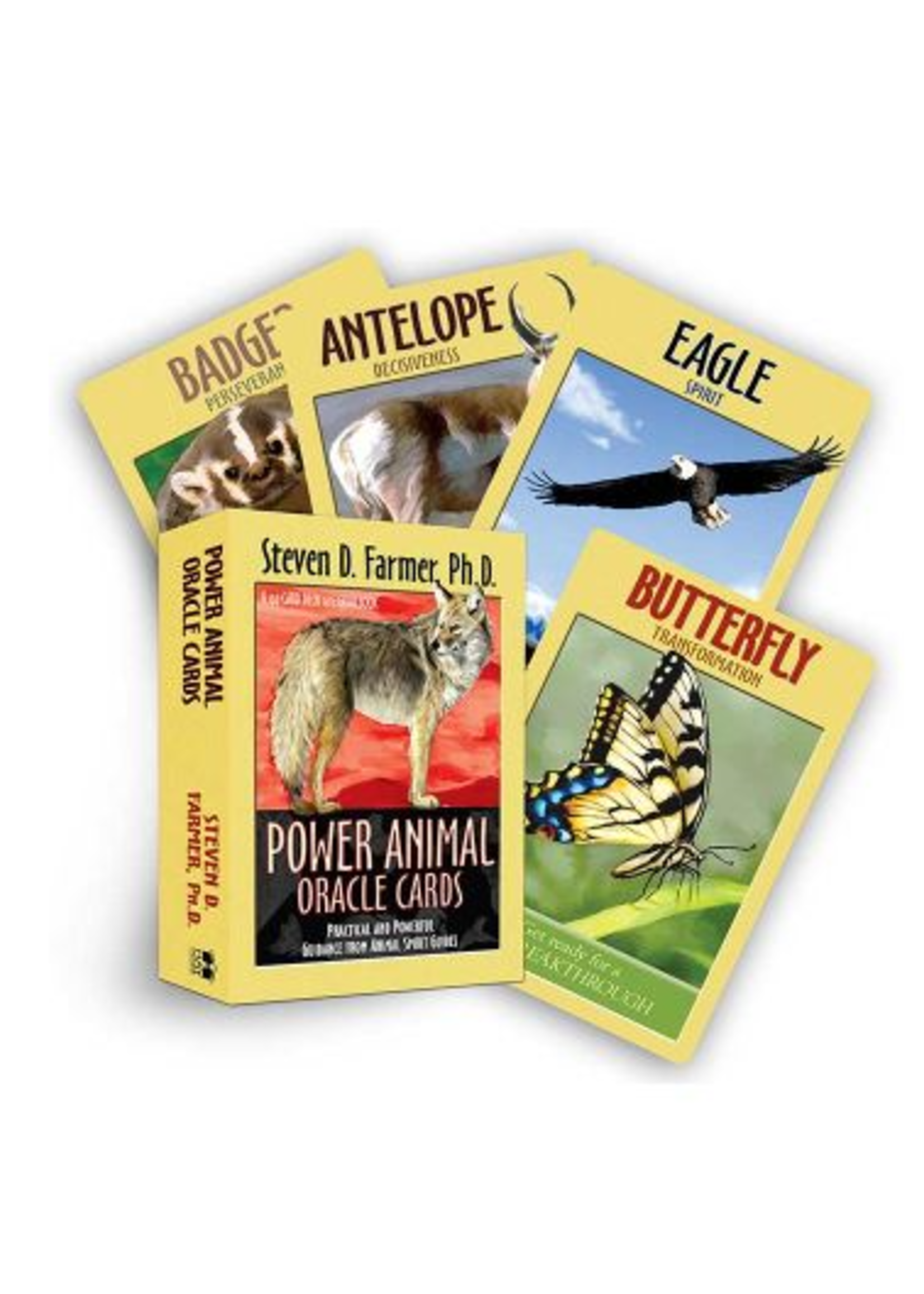 Power Animal Oracle Cards 44-Card Deck & Book