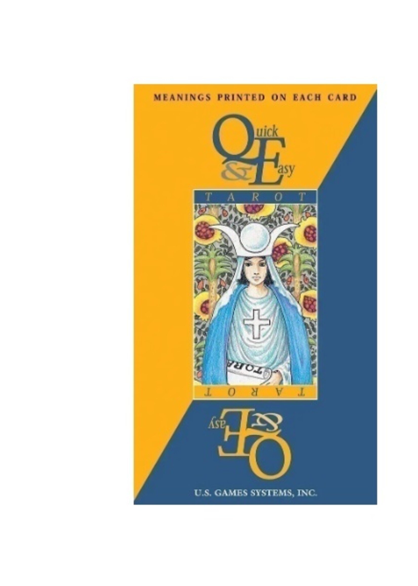 Quick & Easy Tarot 78-Card Deck (Descriptions on Card)