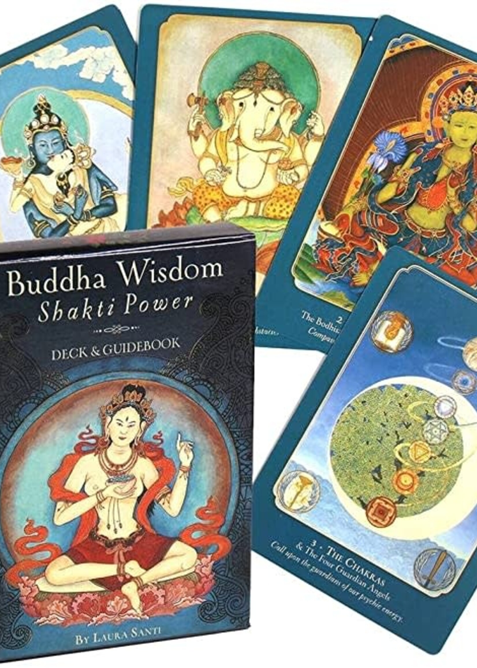 Buddha Wisdom, Shakti Power 50-Card Deck & Book