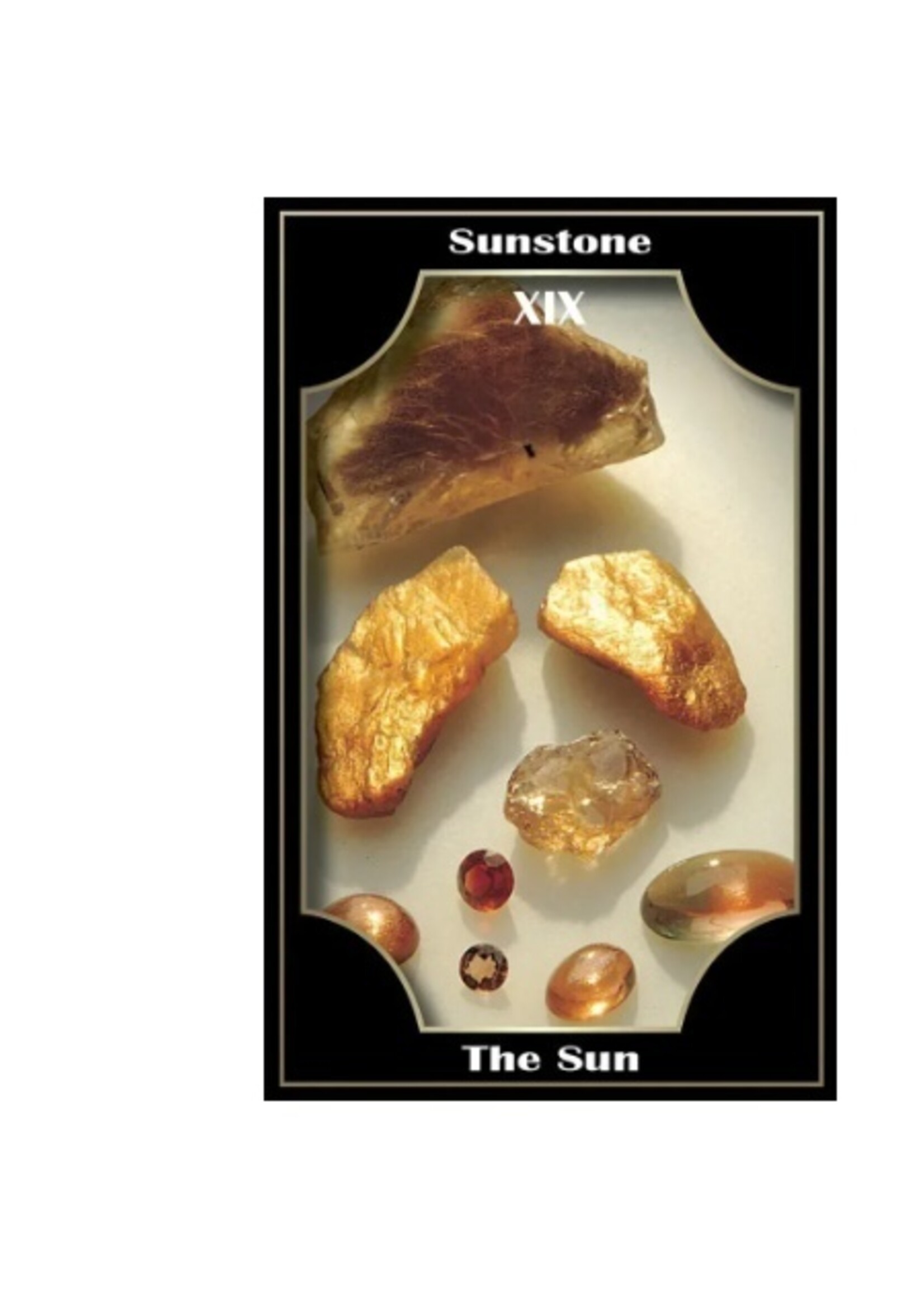 Tarot of Gemstones & Crystals 78-Card Deck & Book