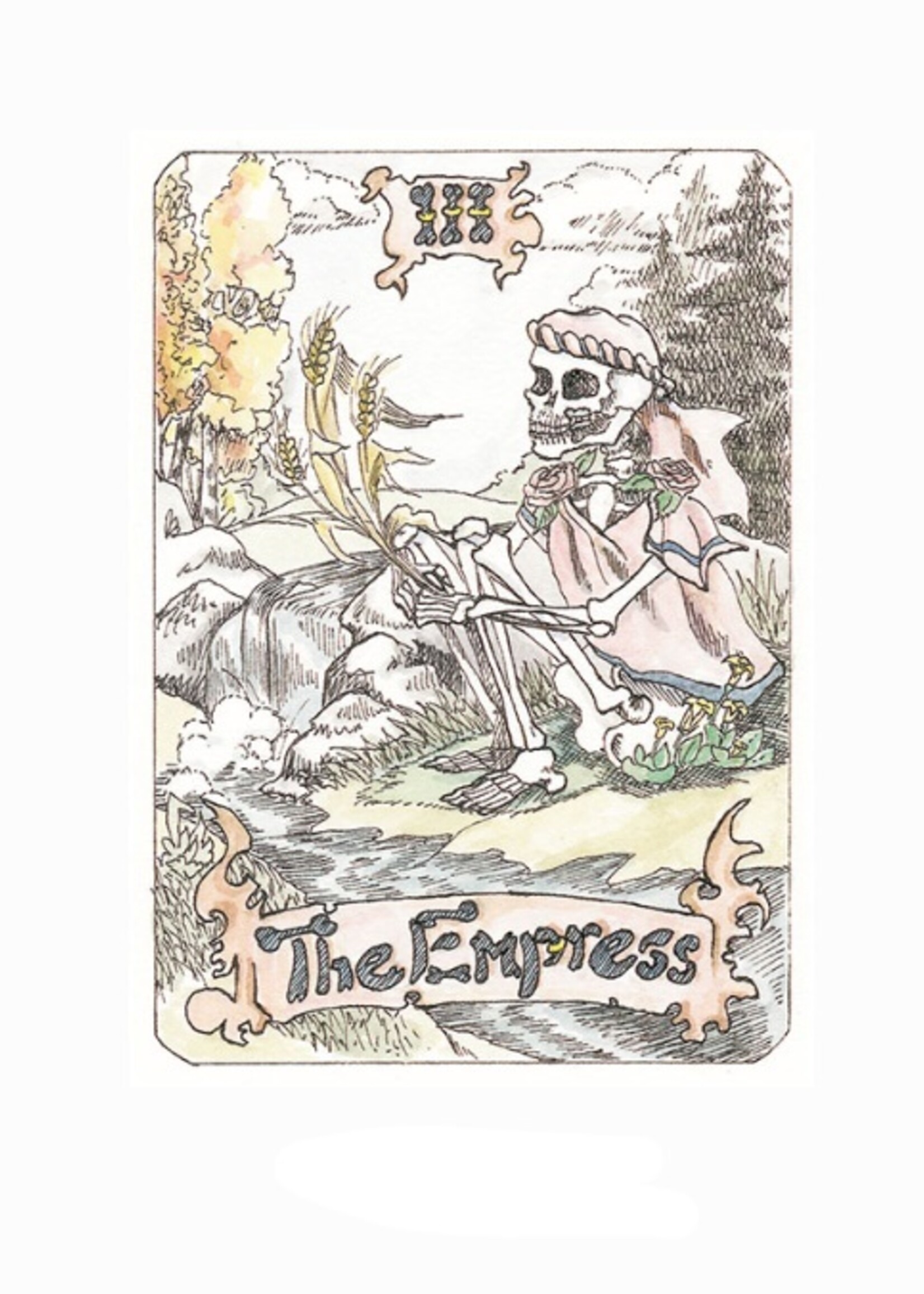 Tarot of the Dead 78-Card Deck & Book