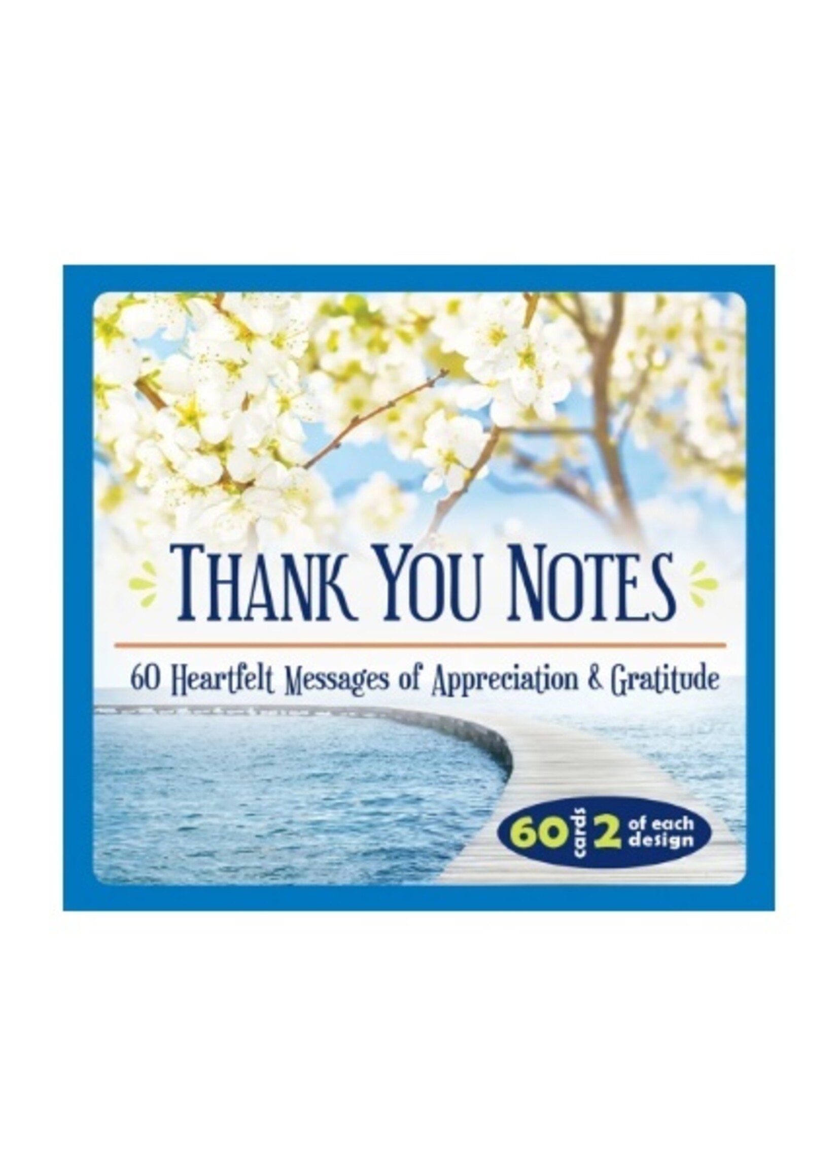 Thank You Notes 60-Card Deck & Book