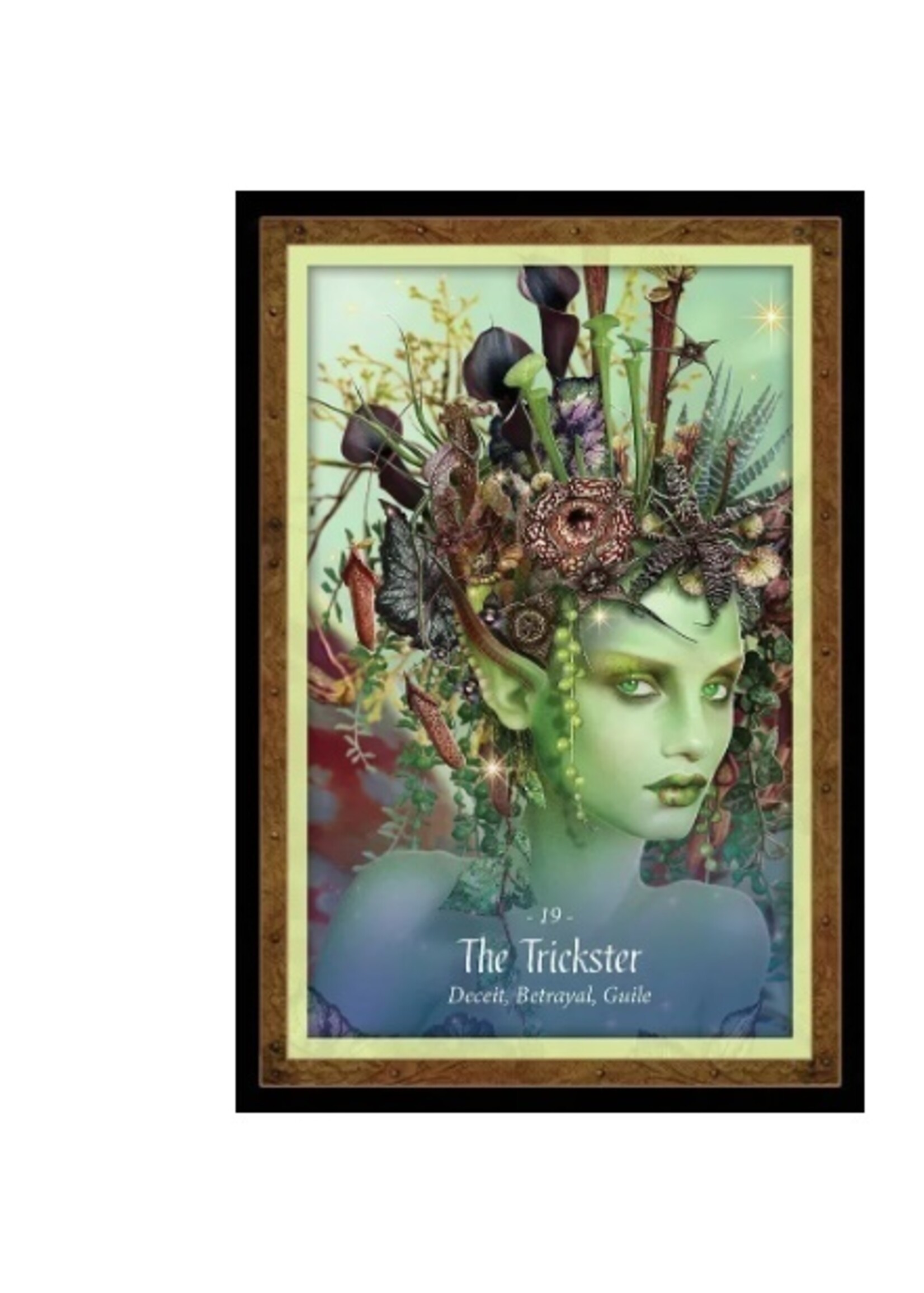The Faery Forest: An Oracle of the Wild Green World 45-Card Deck & Book