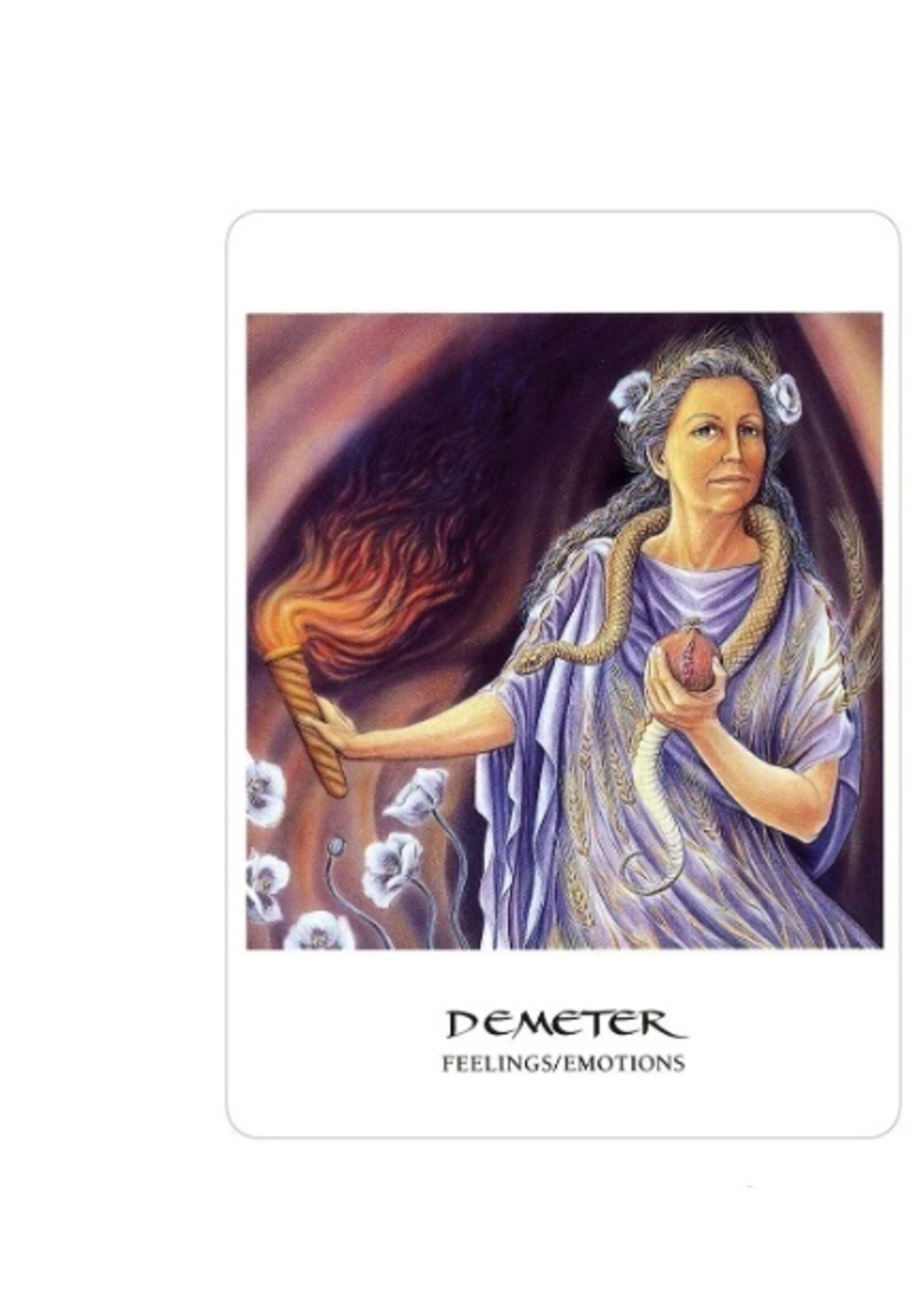 The Goddess Oracle 52-Card Deck & Book