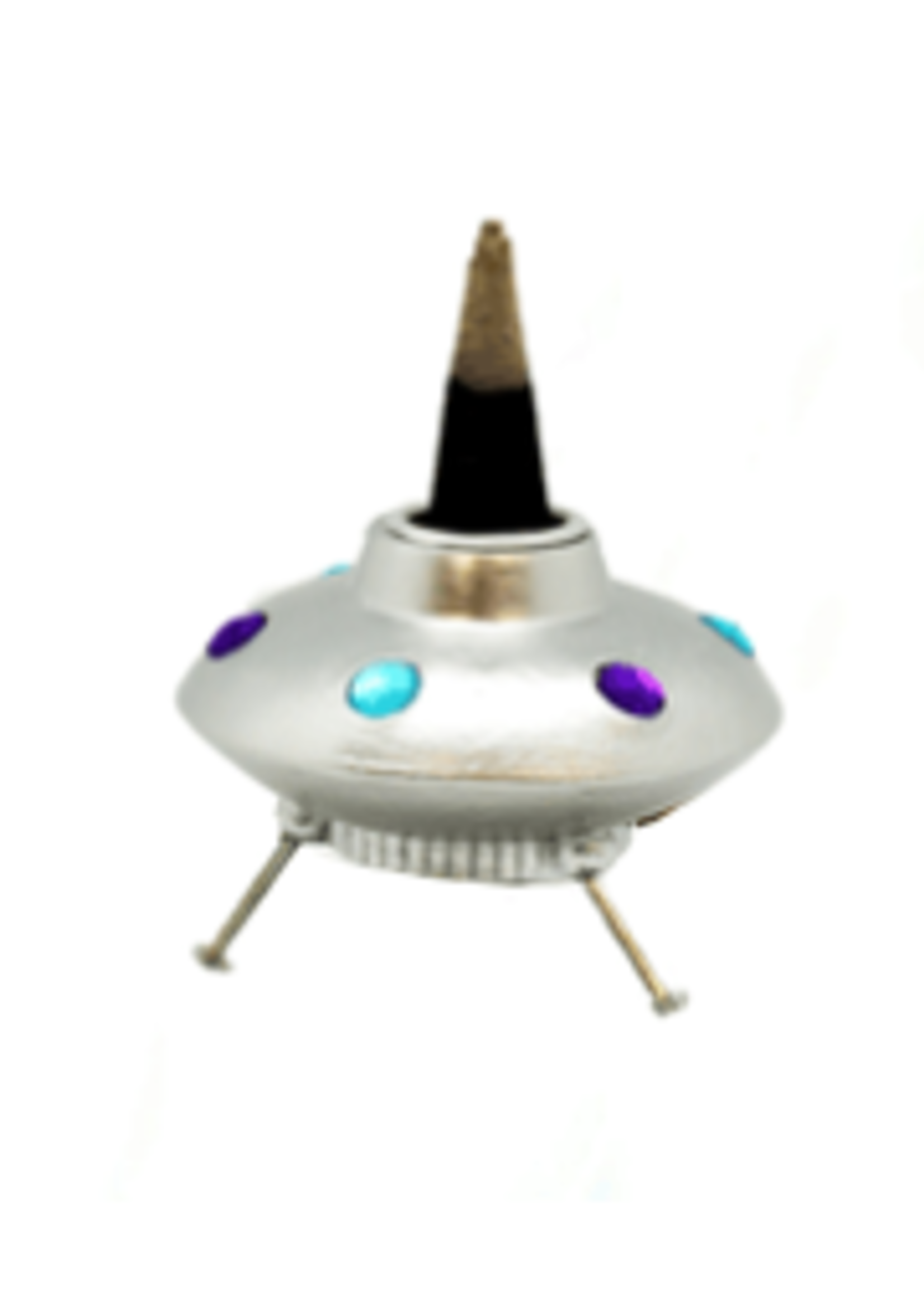 Spaceship Backflow Incense Burner