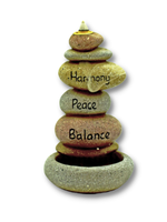 Inspiration Stones Backflow Burner (H 7" x  W 4.5" x D 4")