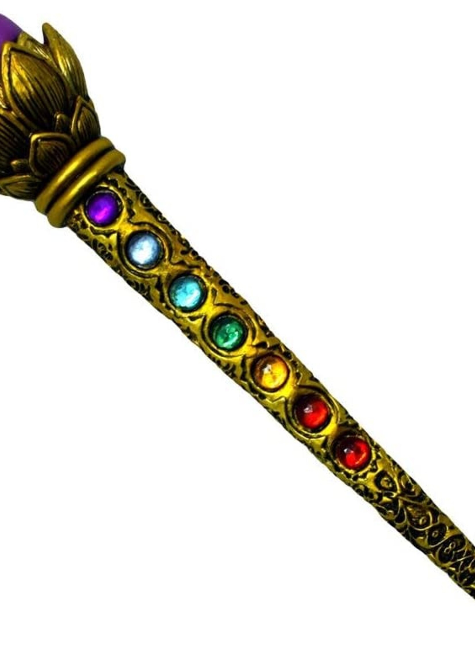 Magic Chakra Wand with Ball Resin (9 inch)