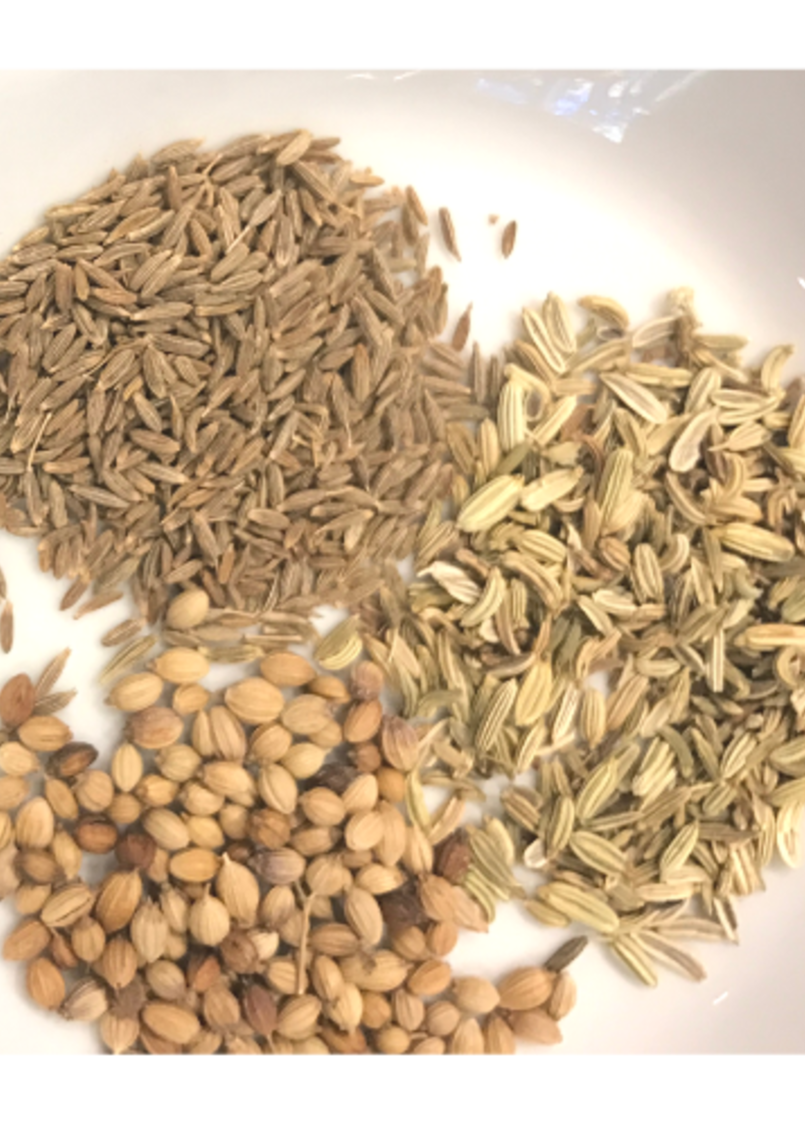 The Energy Within CCF Tea- Coriander, Cumin, Fennel Ayurvedic Tea blend  (1 oz Bag)