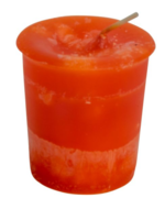 Orange Votive Candles- Herbal Reiki Charged