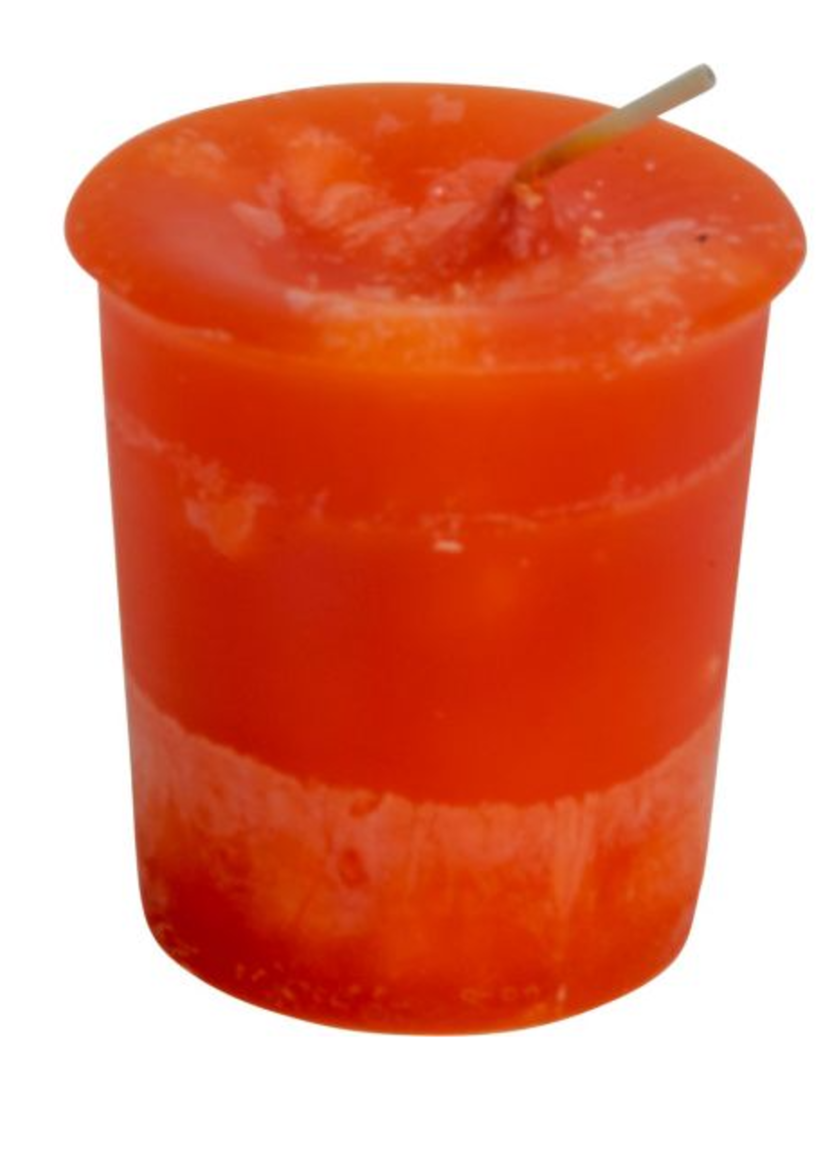 Orange Votive Candles- Herbal Reiki Charged
