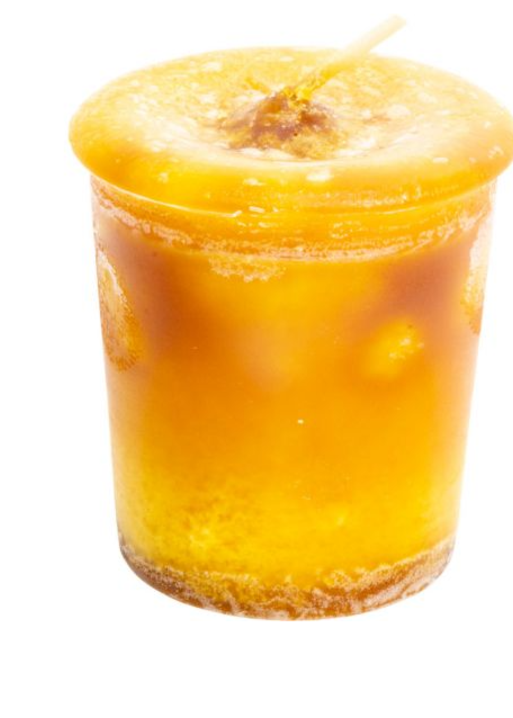 Yellow Votive Candles- Herbal Reiki Charged