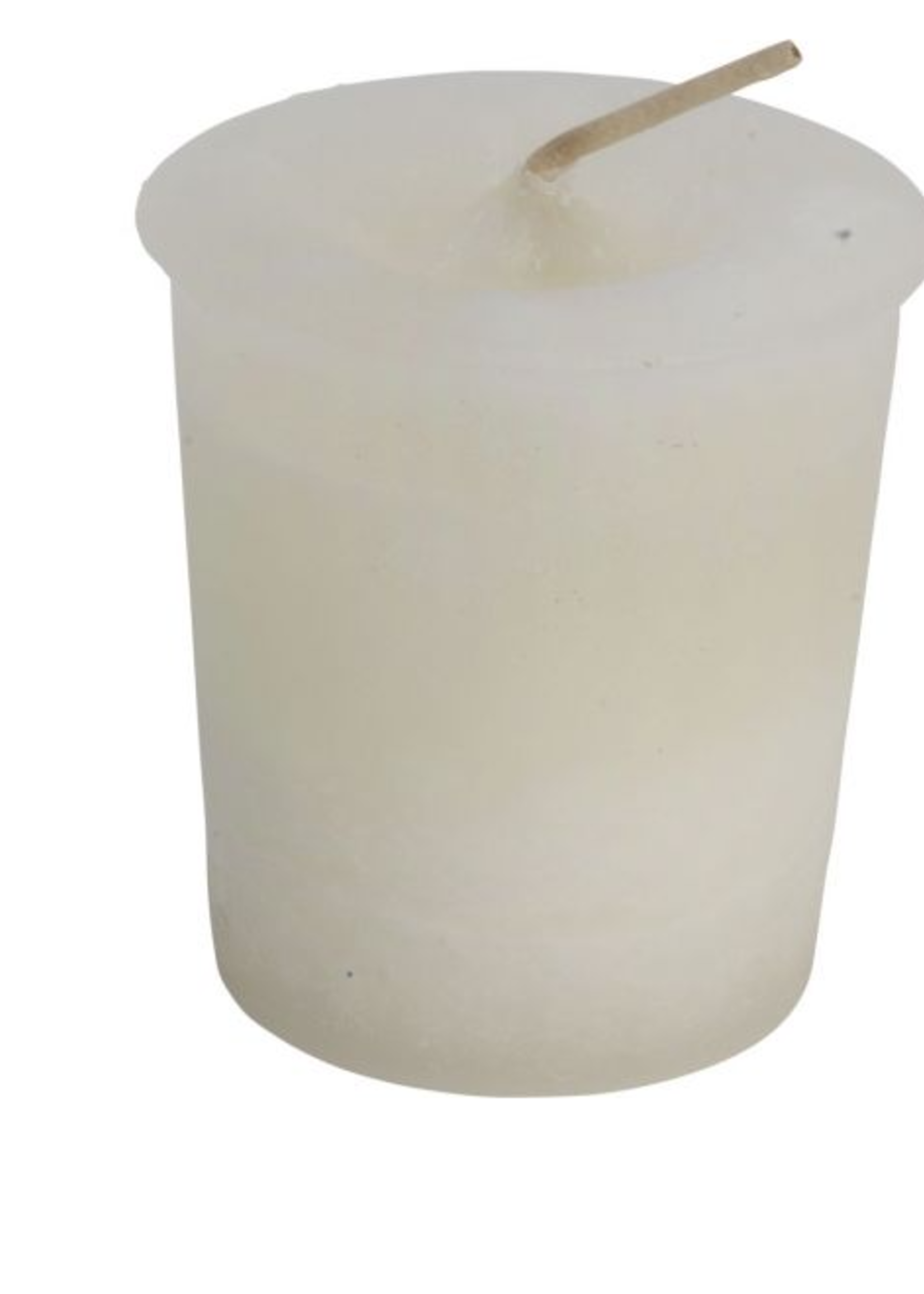 White Votive Candles- Herbal Reiki Charged