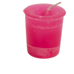 Pink/ Red Votive Candles- Herbal Reiki Charged
