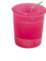 Pink/ Red Votive Candles- Herbal Reiki Charged