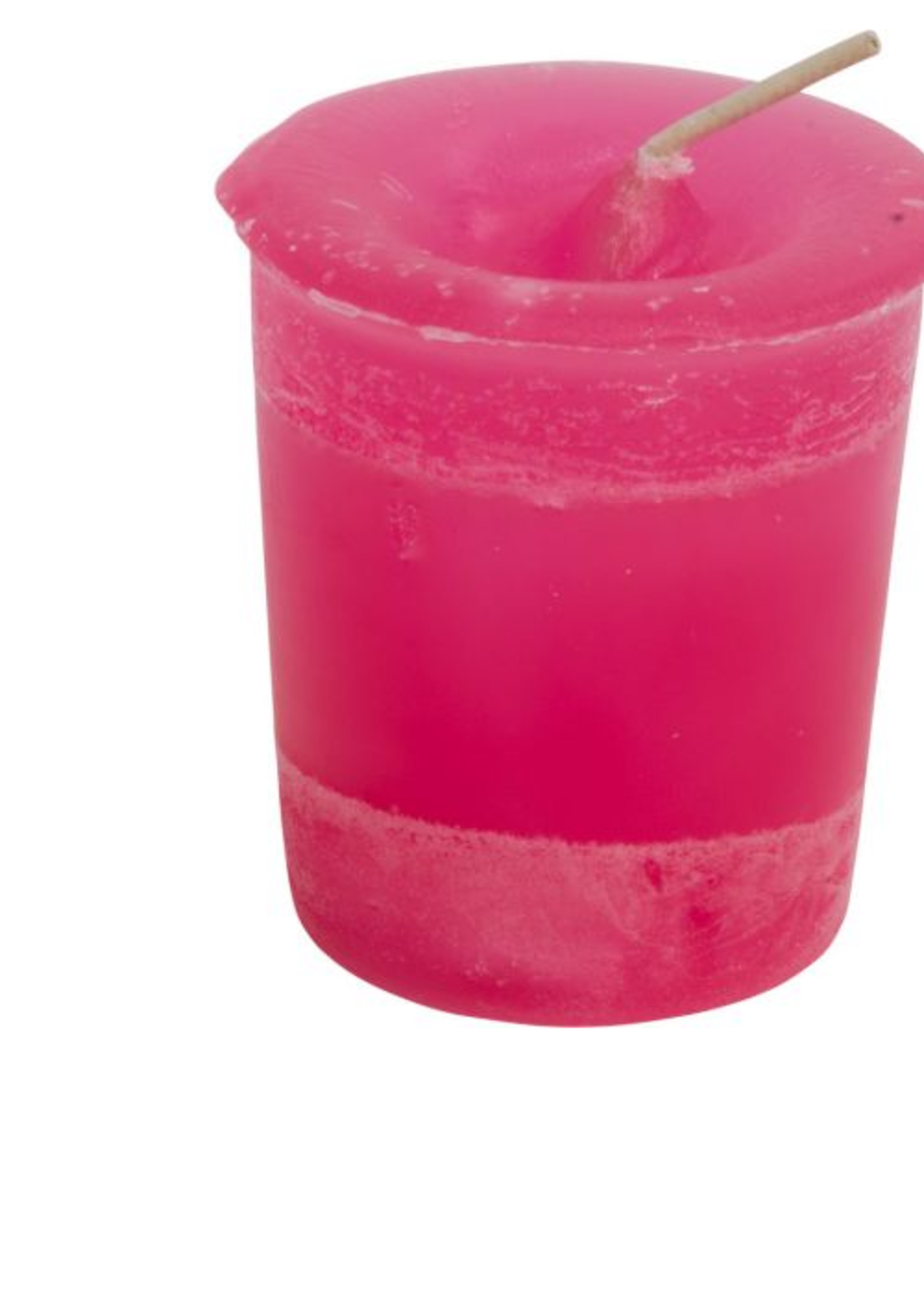Pink/ Red Votive Candles- Herbal Reiki Charged