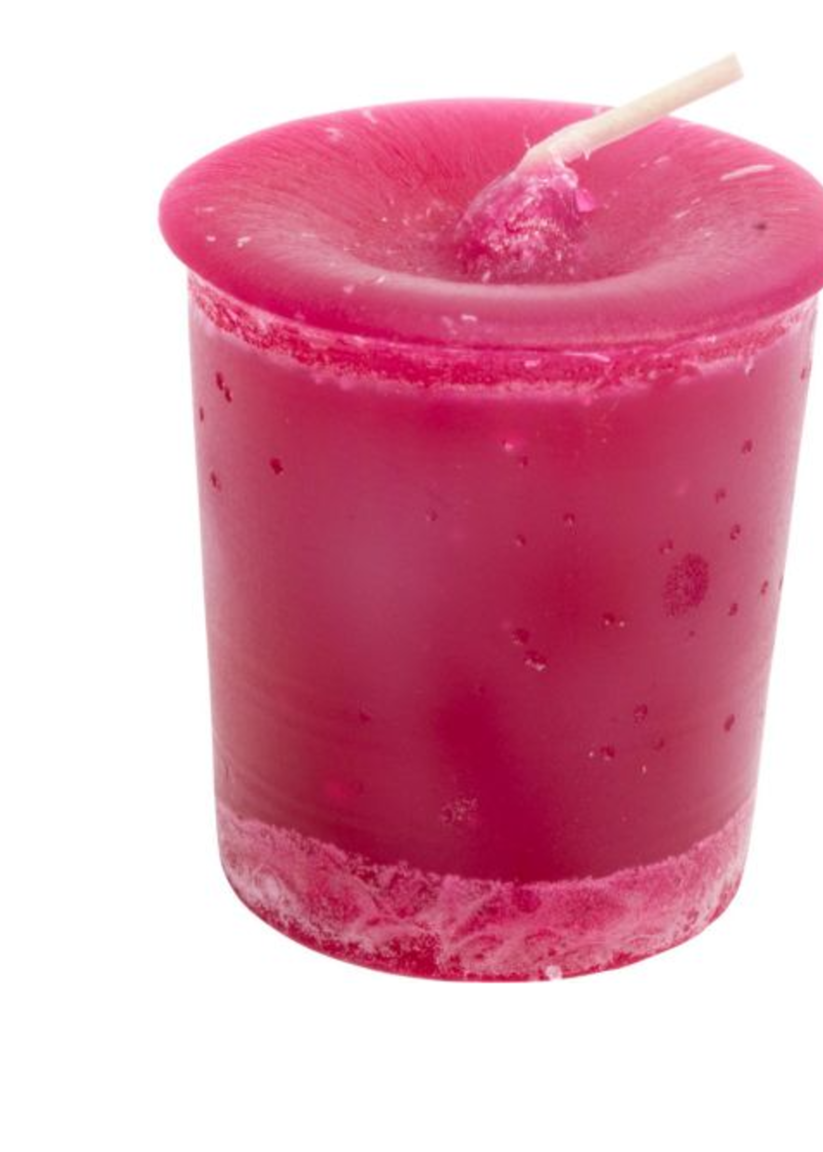 Pink/ Red Votive Candles- Herbal Reiki Charged