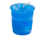 Blue Votive Candles- Herbal Reiki Charged