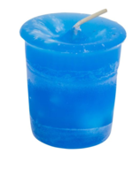 Blue Votive Candles- Herbal Reiki Charged