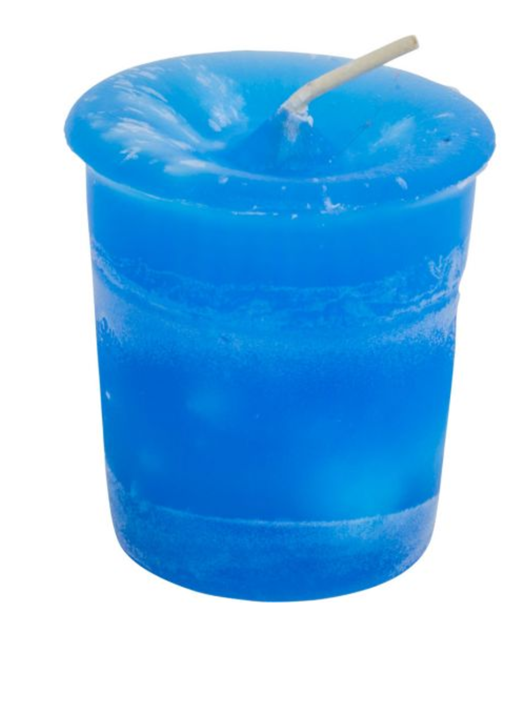 Blue Votive Candles- Herbal Reiki Charged
