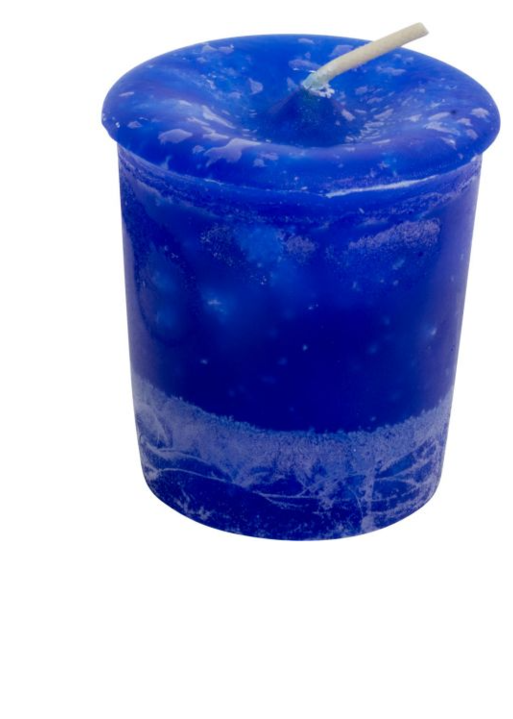 Blue Votive Candles- Herbal Reiki Charged