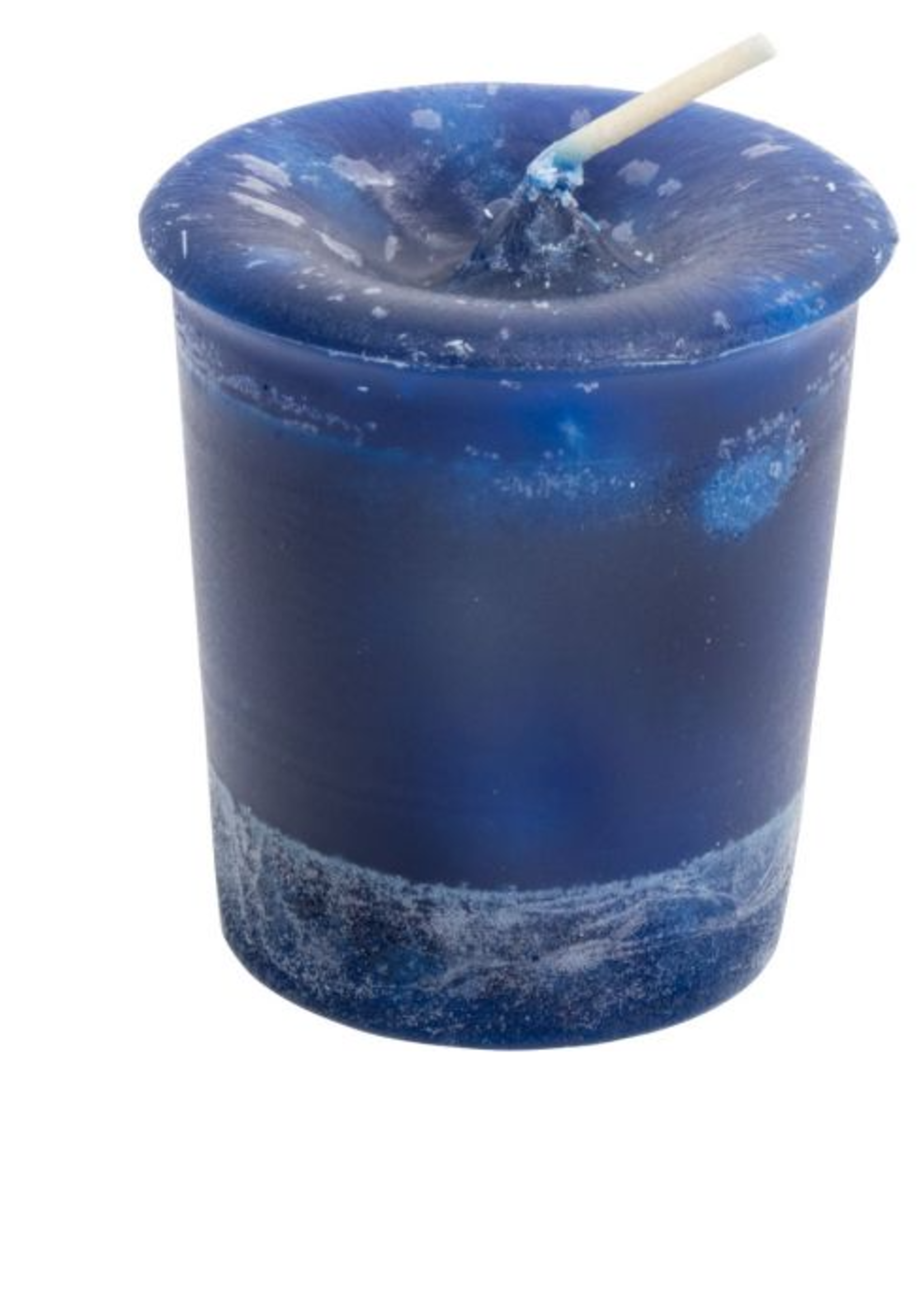 Blue Votive Candles- Herbal Reiki Charged
