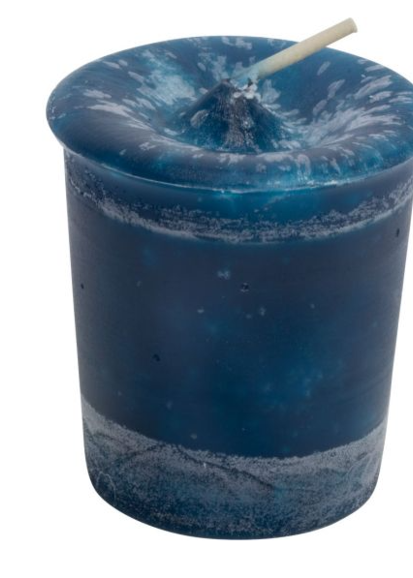 Blue Votive Candles- Herbal Reiki Charged