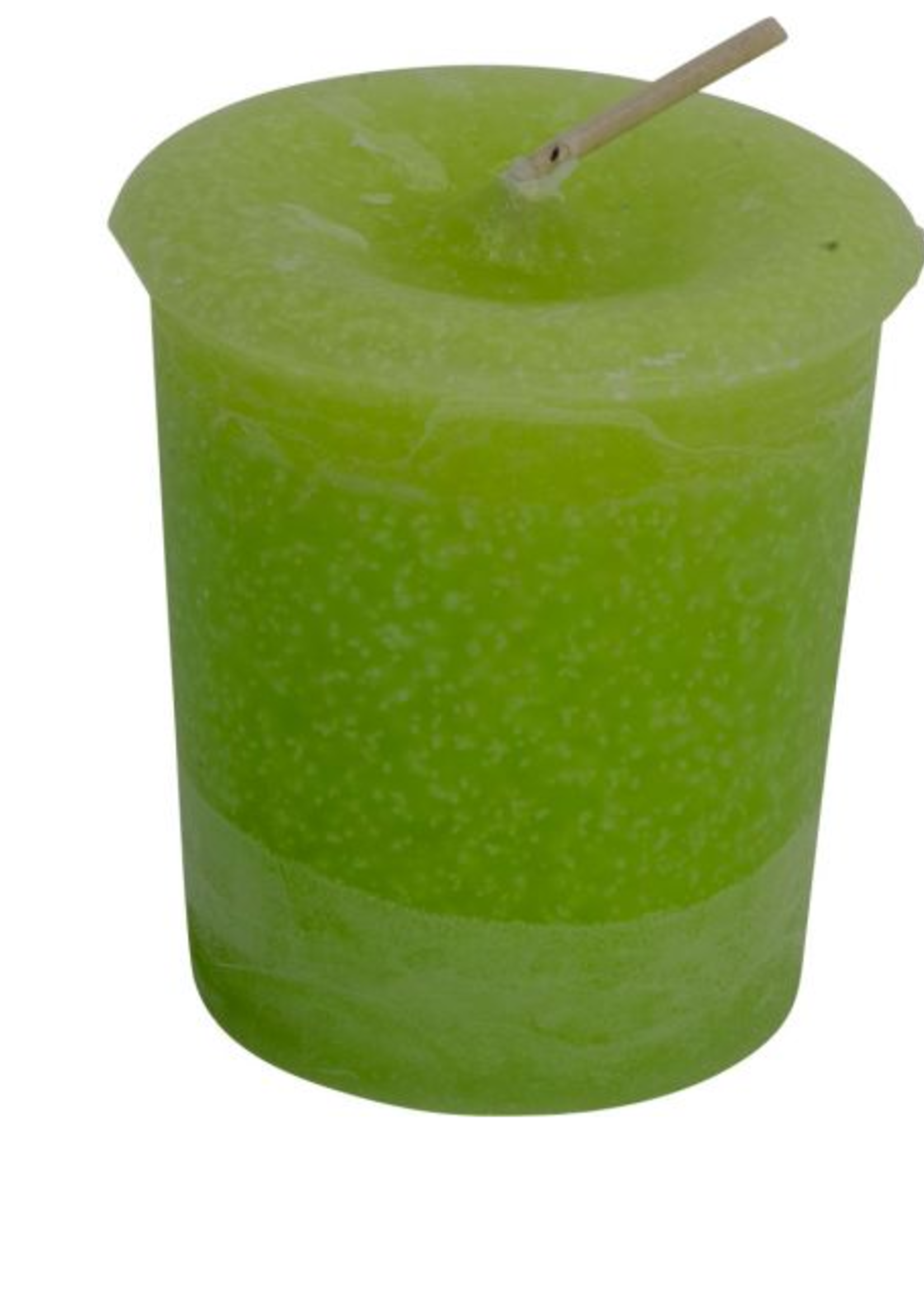 Green Votive Candles- Herbal Reiki Charged