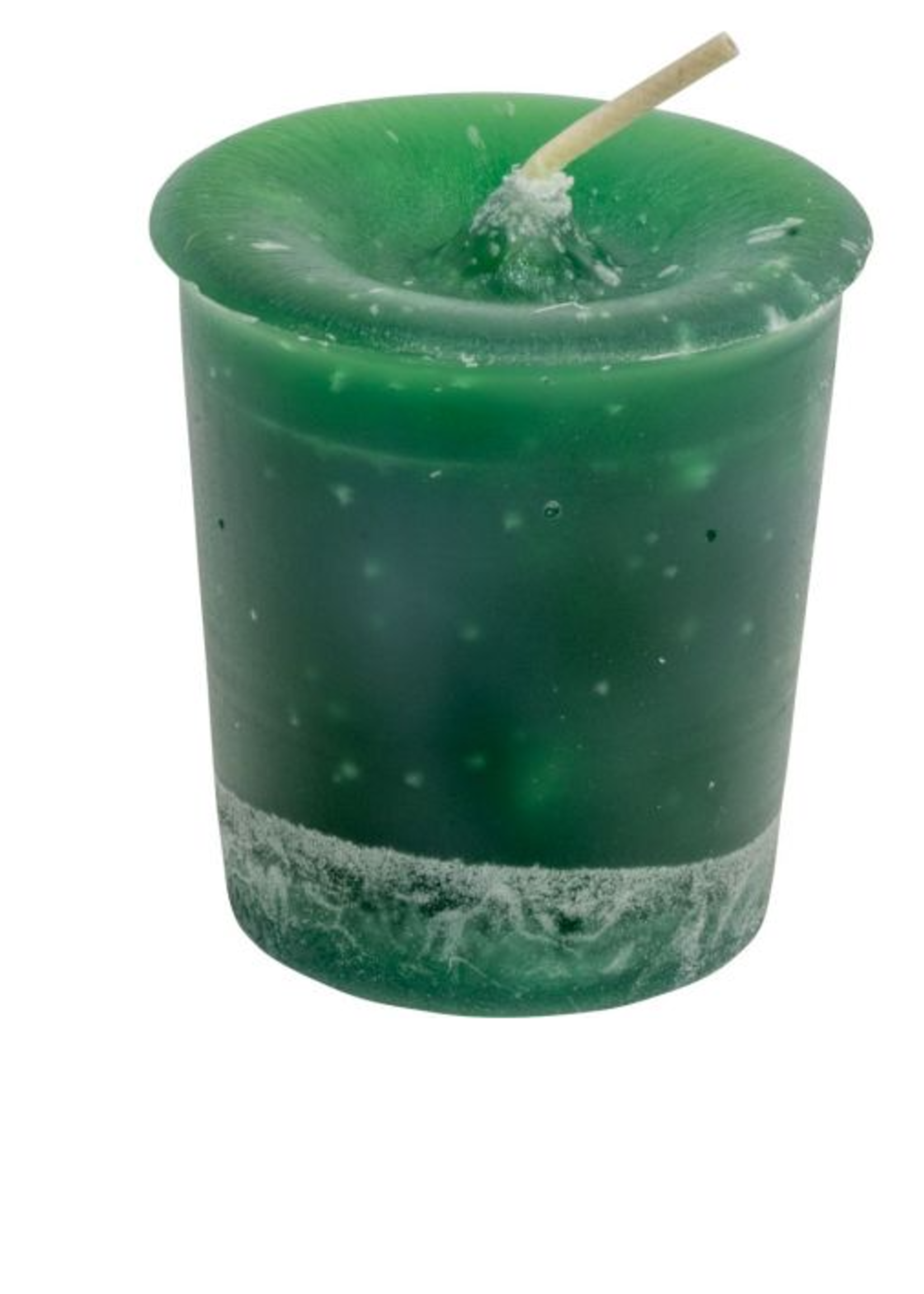 Green Votive Candles- Herbal Reiki Charged