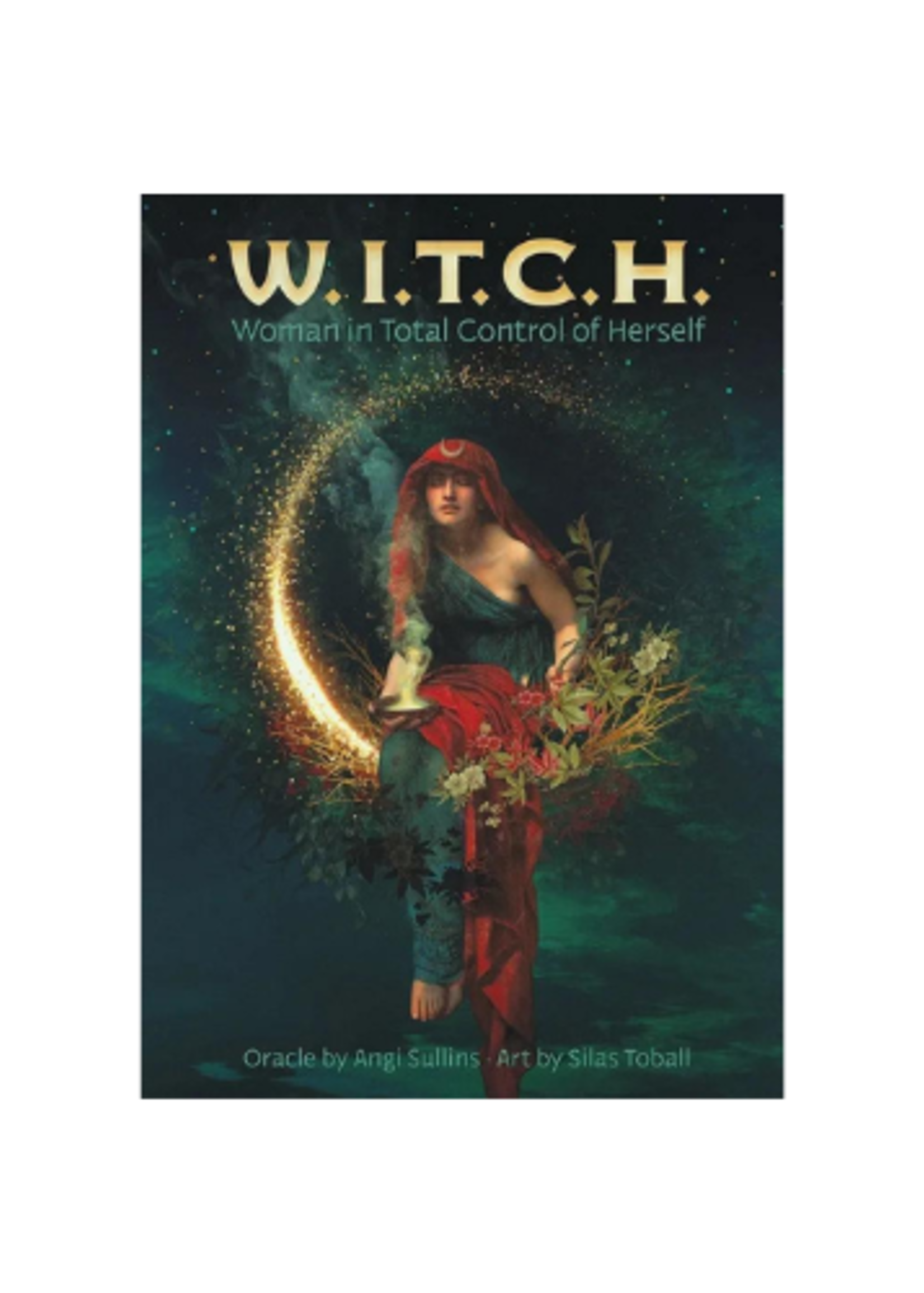 W.I.T.C.H. Woman in Total Control of Herself Oracle 44-Card Deck & Book