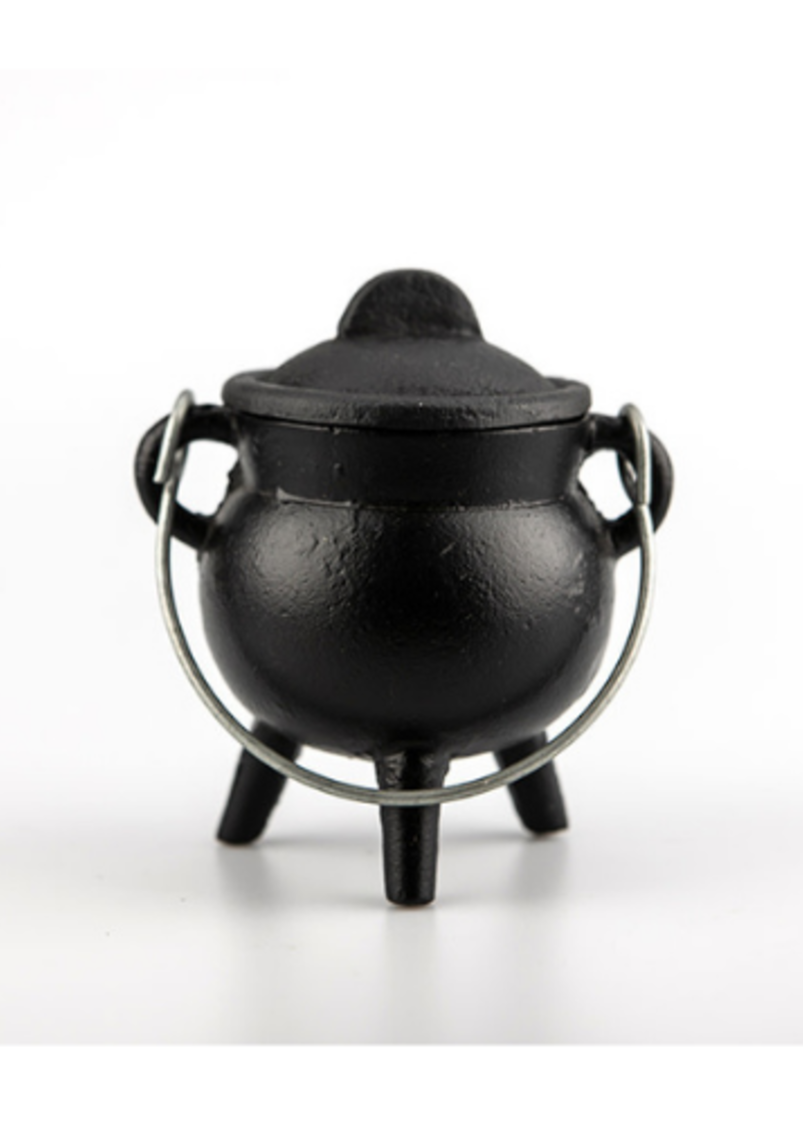 Cauldron Small 3" with Lid - Plain