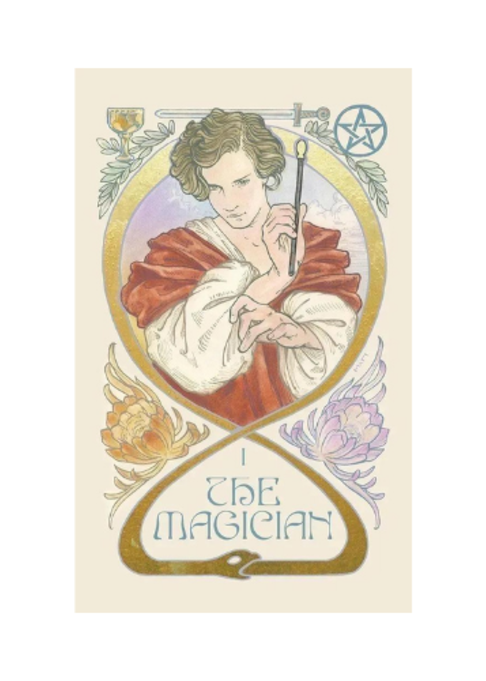 Ethereal Visions: Illuminated 80 Card Tarot Deck & Book