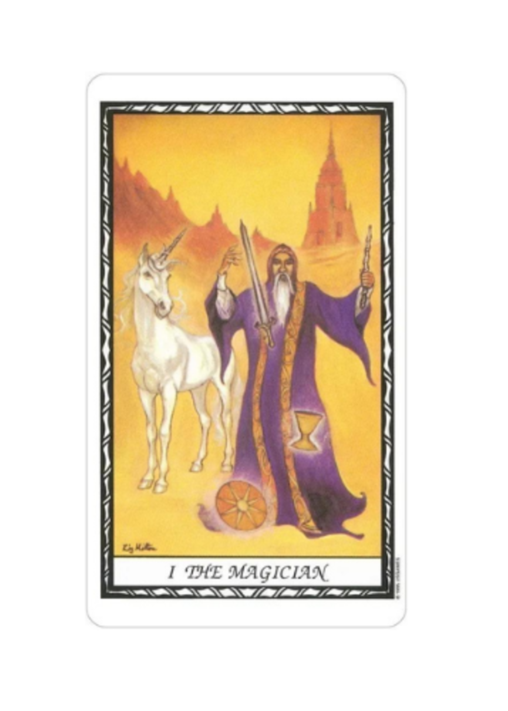 The Unicorn Tarot 78 - Card Deck & Book