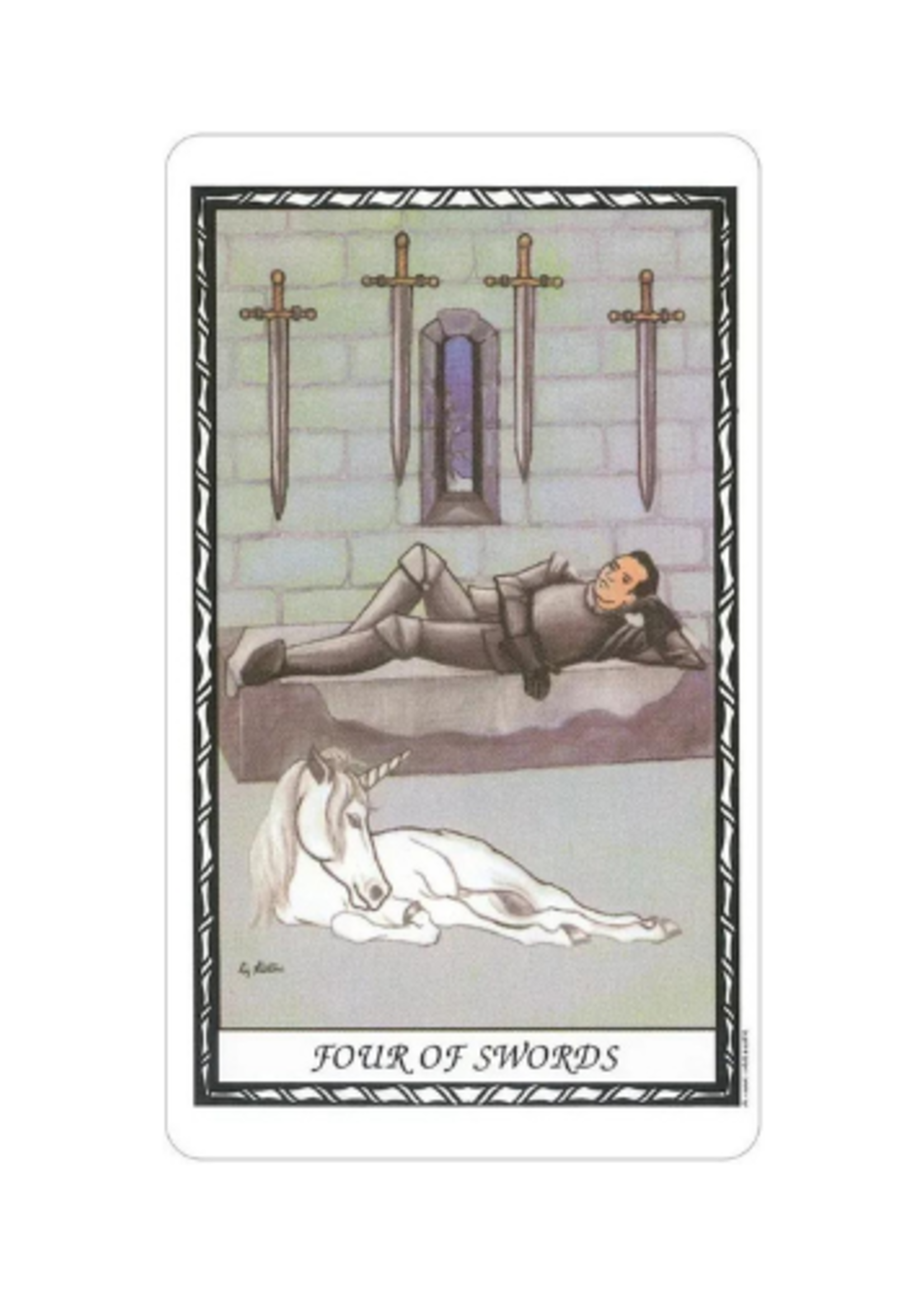 The Unicorn Tarot 78 - Card Deck & Book