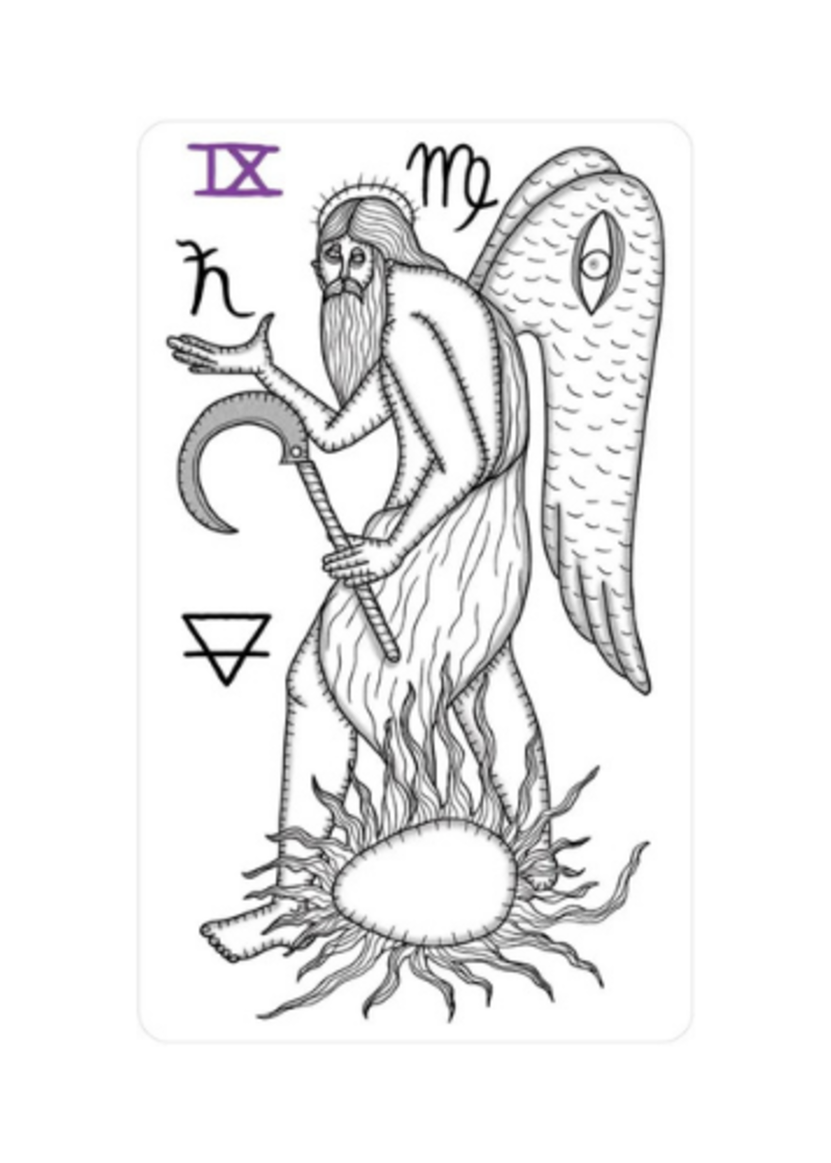 Medieval Mischief Tarot 78-Card Deck & Book