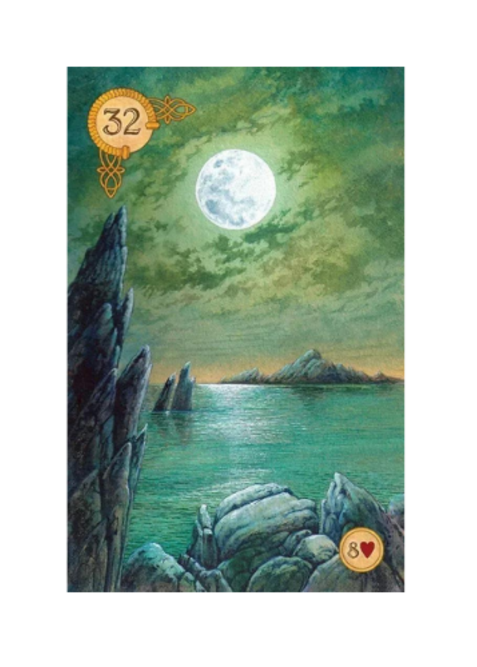 Celtic Lenormand  45-Card Deck & Book