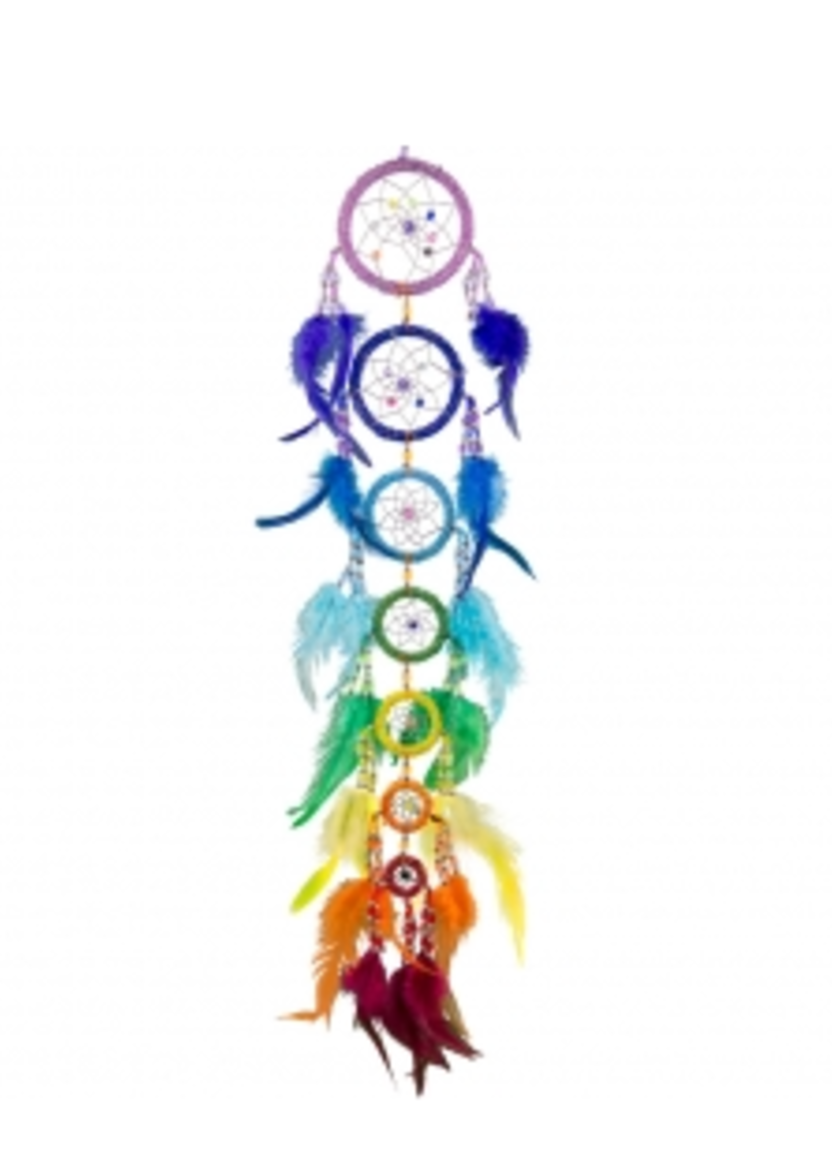 Dreamcatcher Beaded Chakra 24"