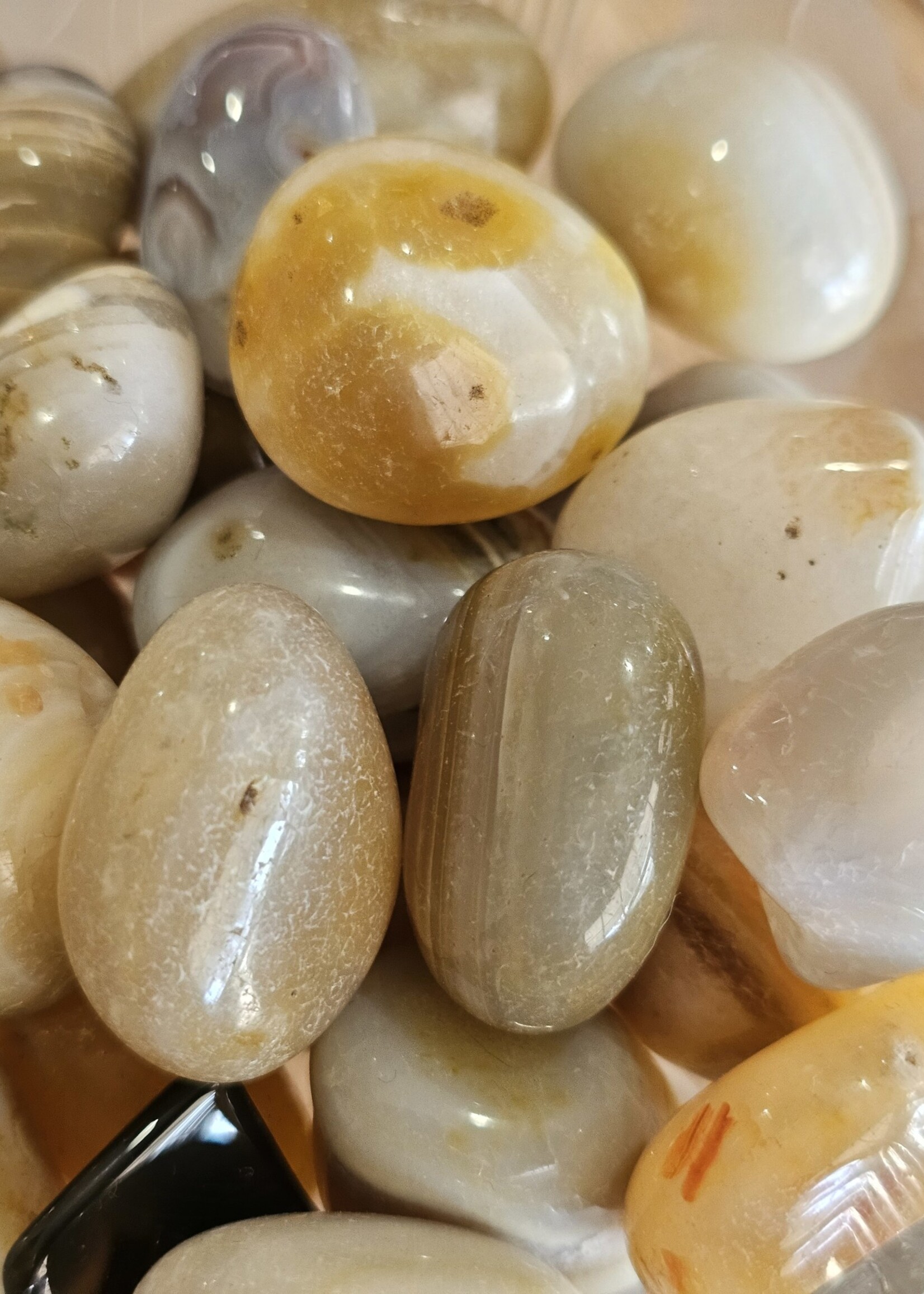 Botswana Agate Tumbled, Large