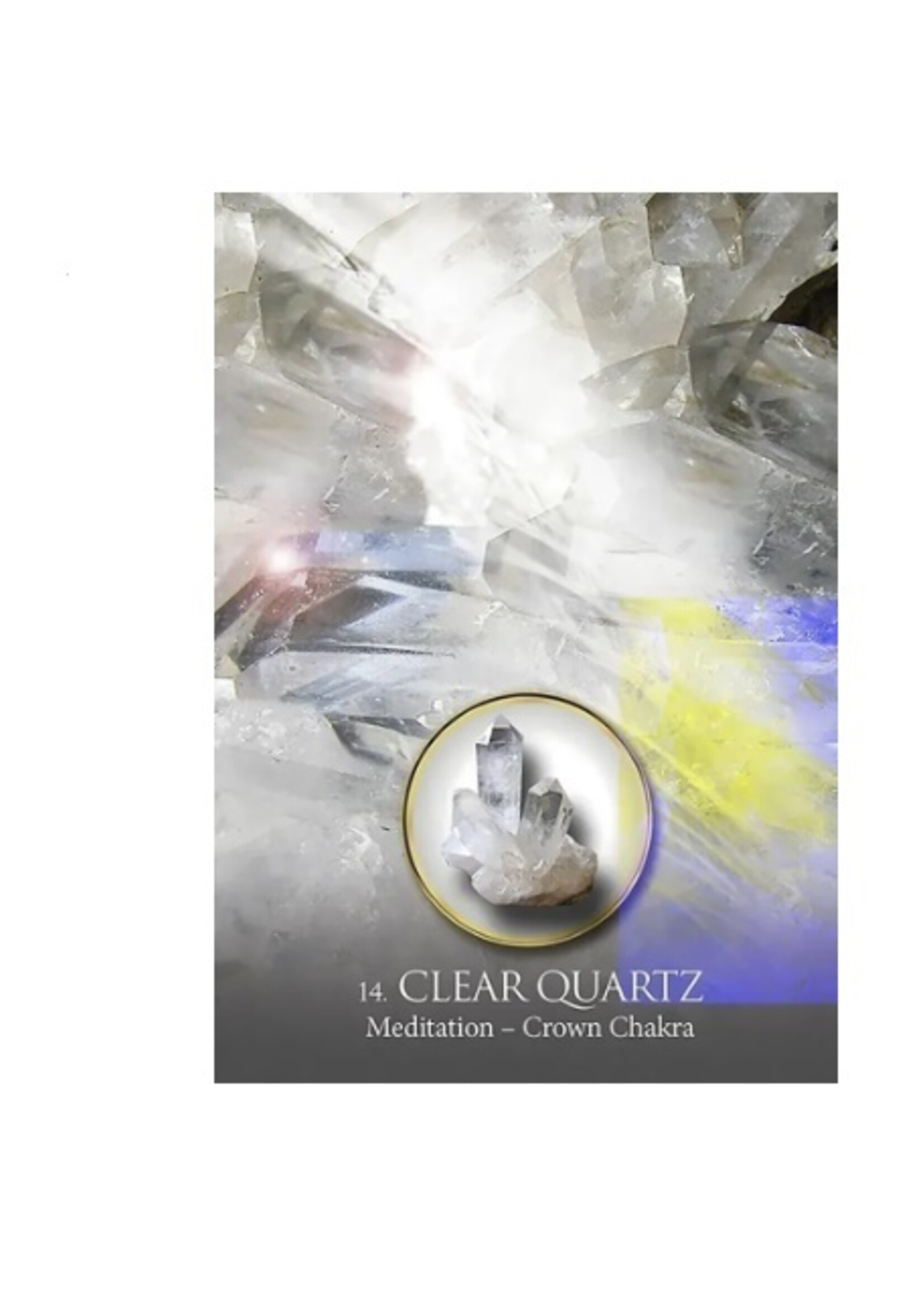 Eternal Crystals Oracle Cards 44-Card Deck & Book