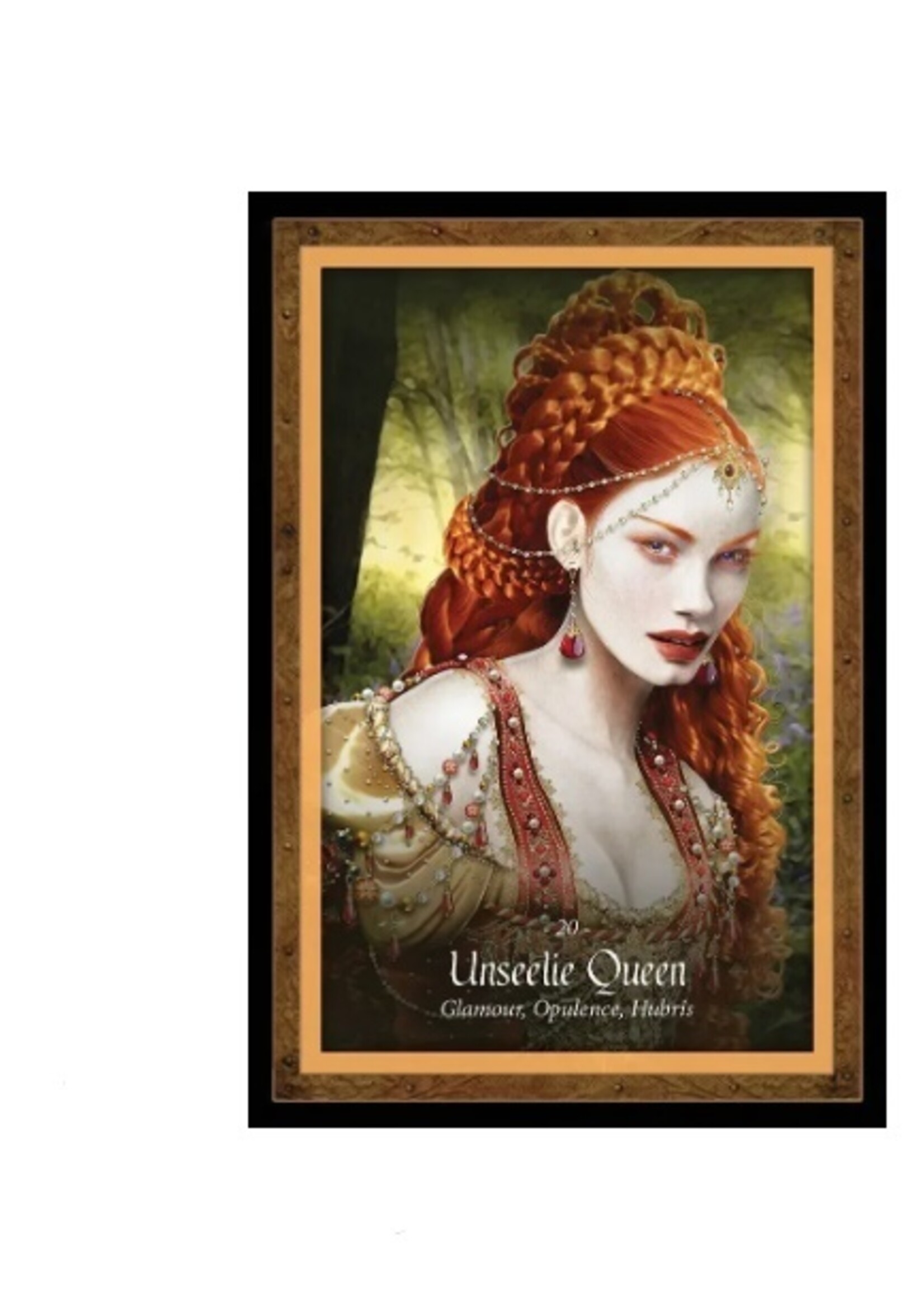 The Faery Forest: An Oracle of the Wild Green World 45-Card Deck & Book