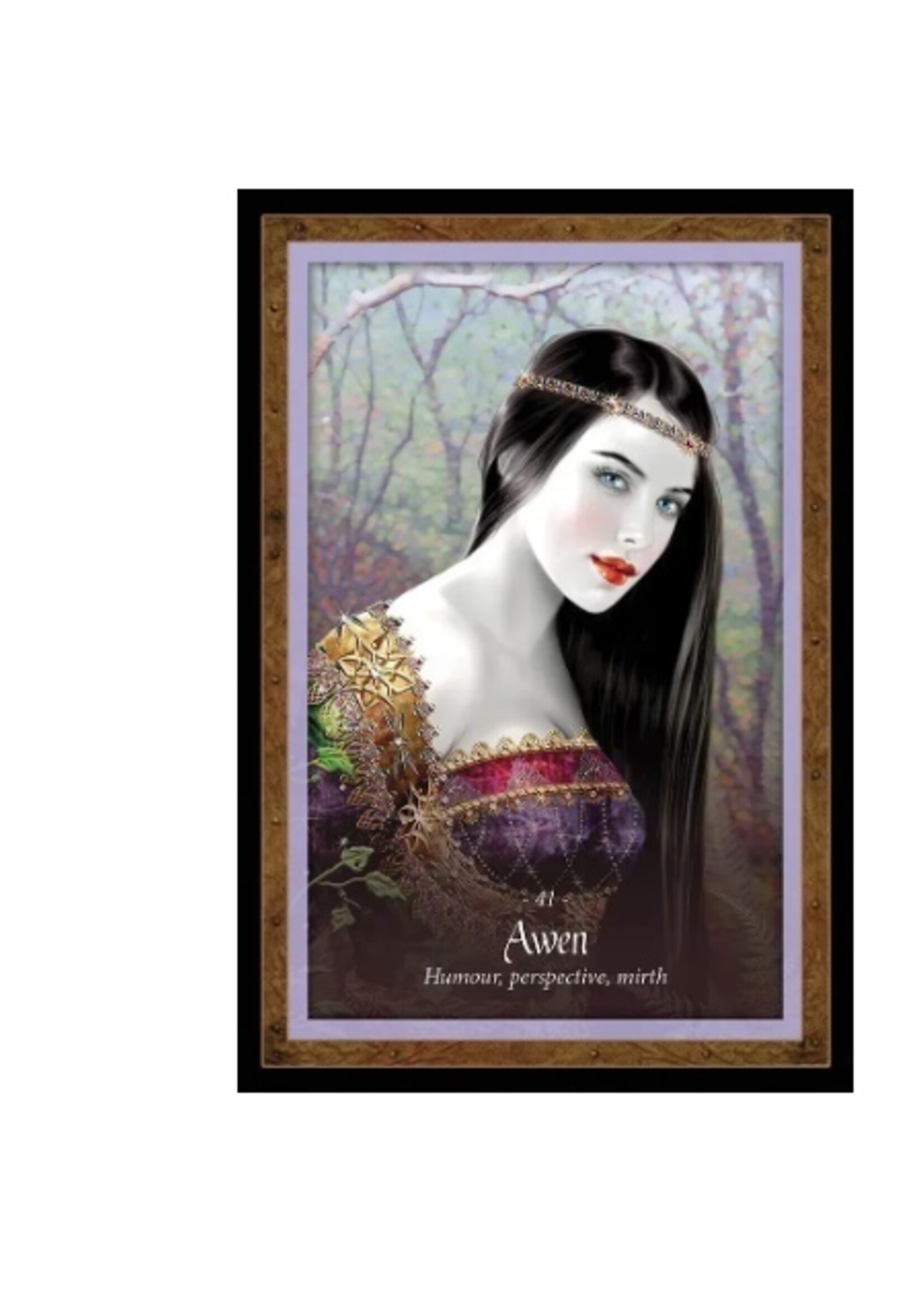 The Faery Forest: An Oracle of the Wild Green World 45-Card Deck & Book