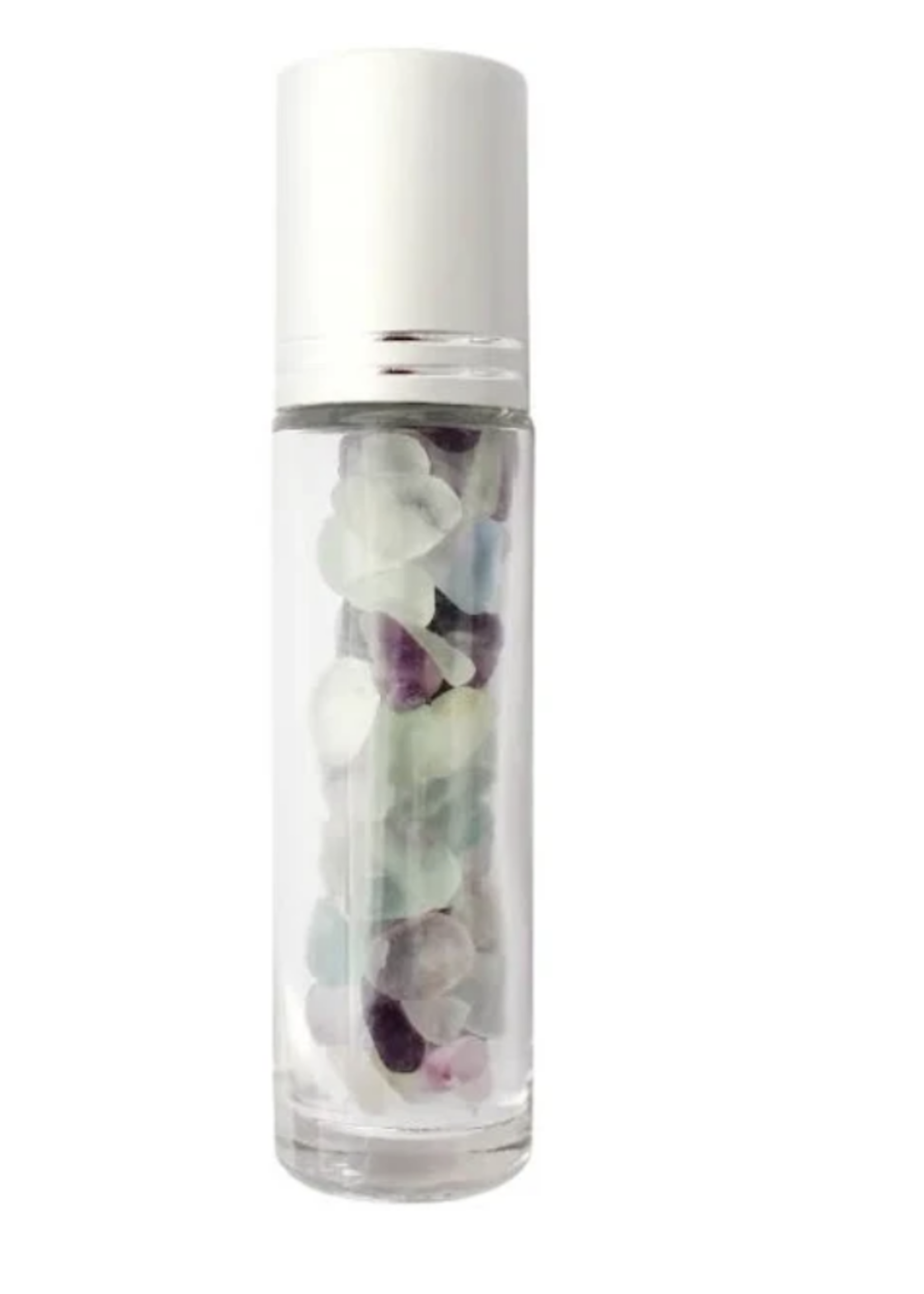 Fluorite Gemstone Essential Oil Roller