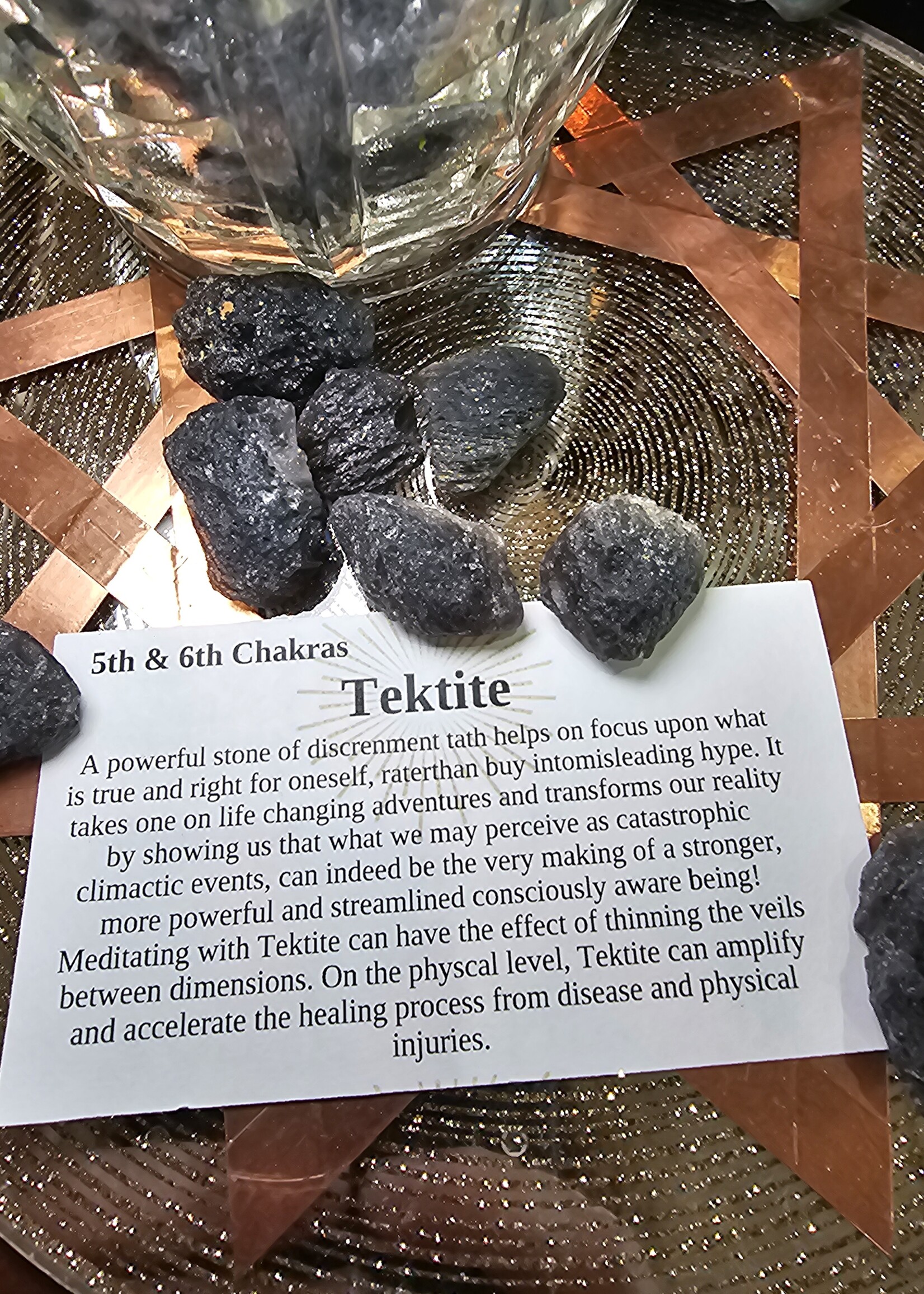 Tektite, Natural Small