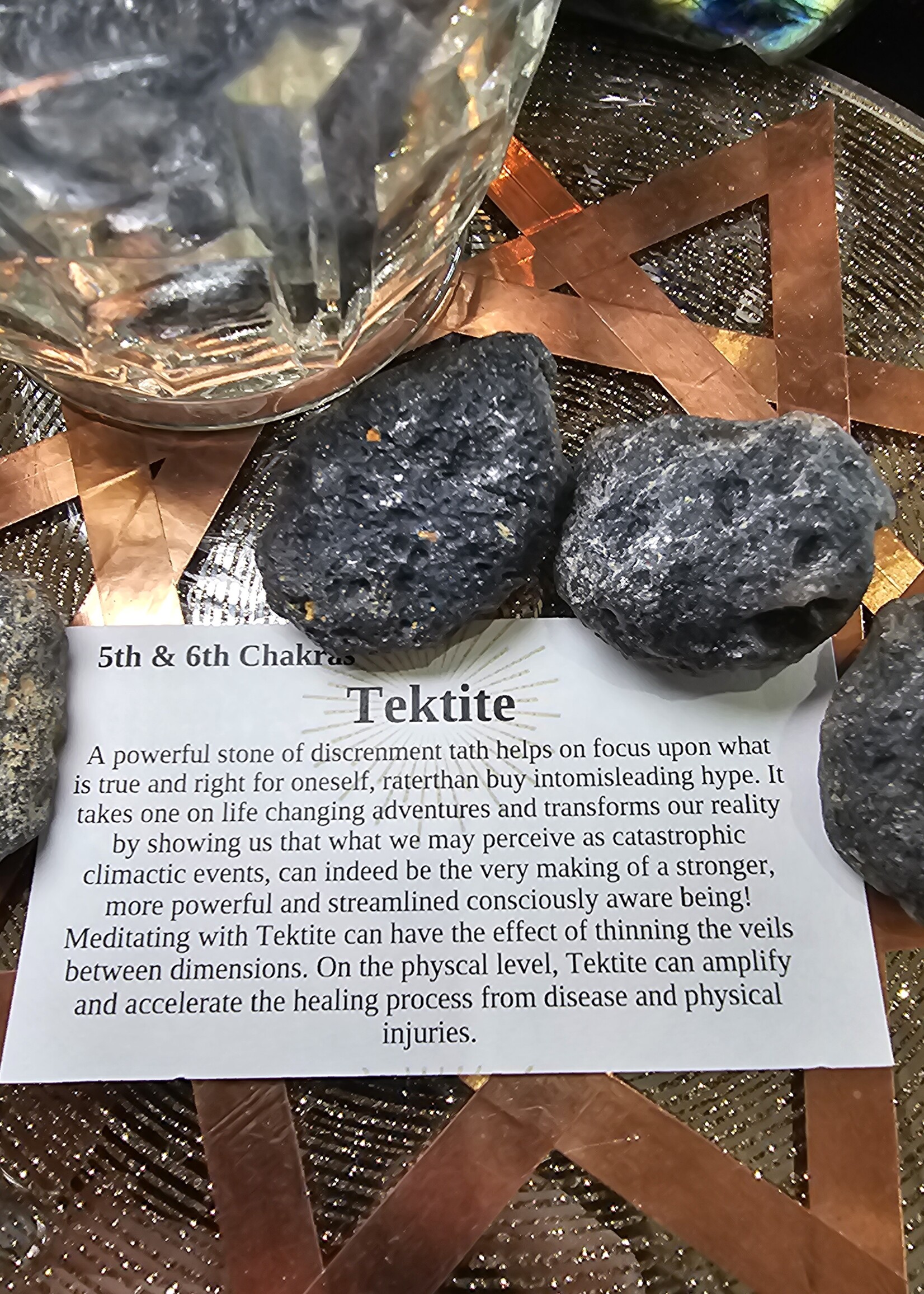 Tektite Natural Rough Specimen