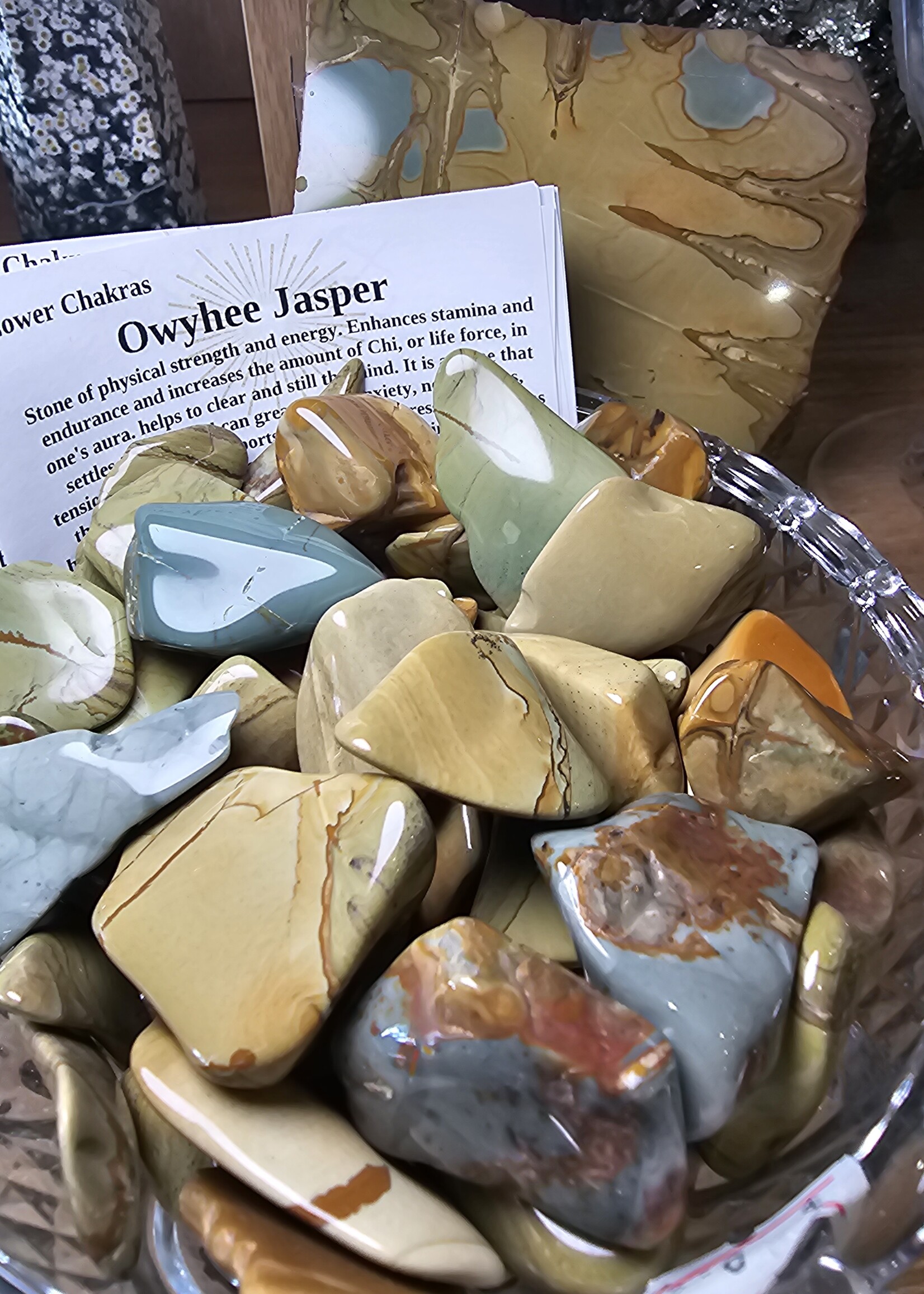 Owyhee Jasper Tumbled