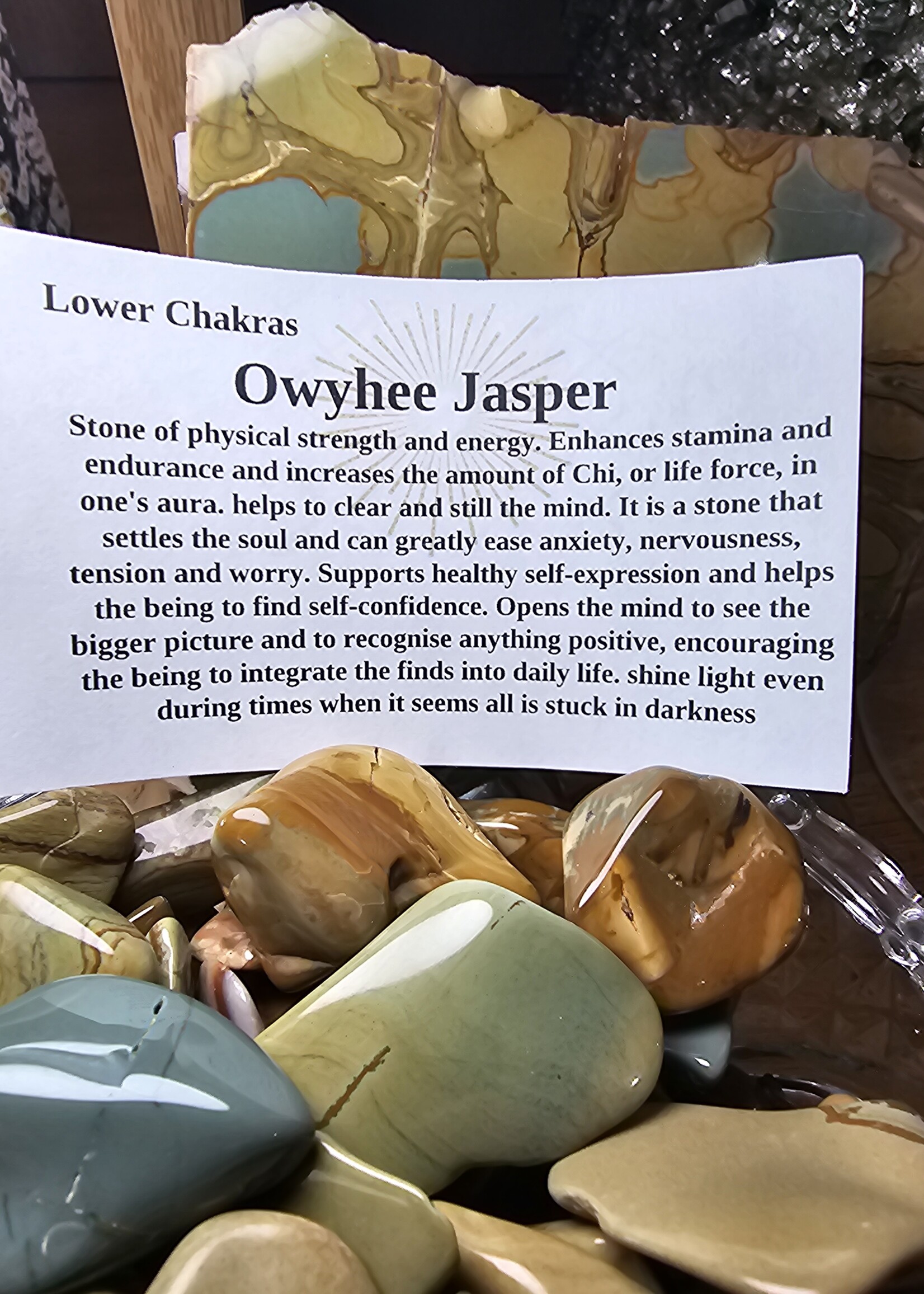 Owyhee Jasper Tumbled